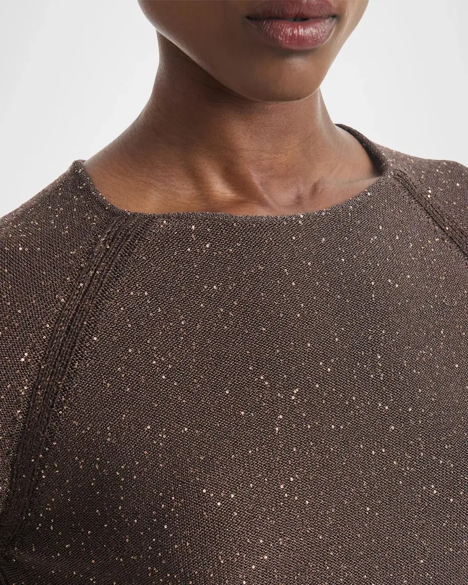 Altuzarra Woody Paillette Wool Fared-Sleeve Sweater | Thumbnail 5 Altuzarra Woody Paillette Wool Fared-Sleeve Sweater | Thumbnail 5