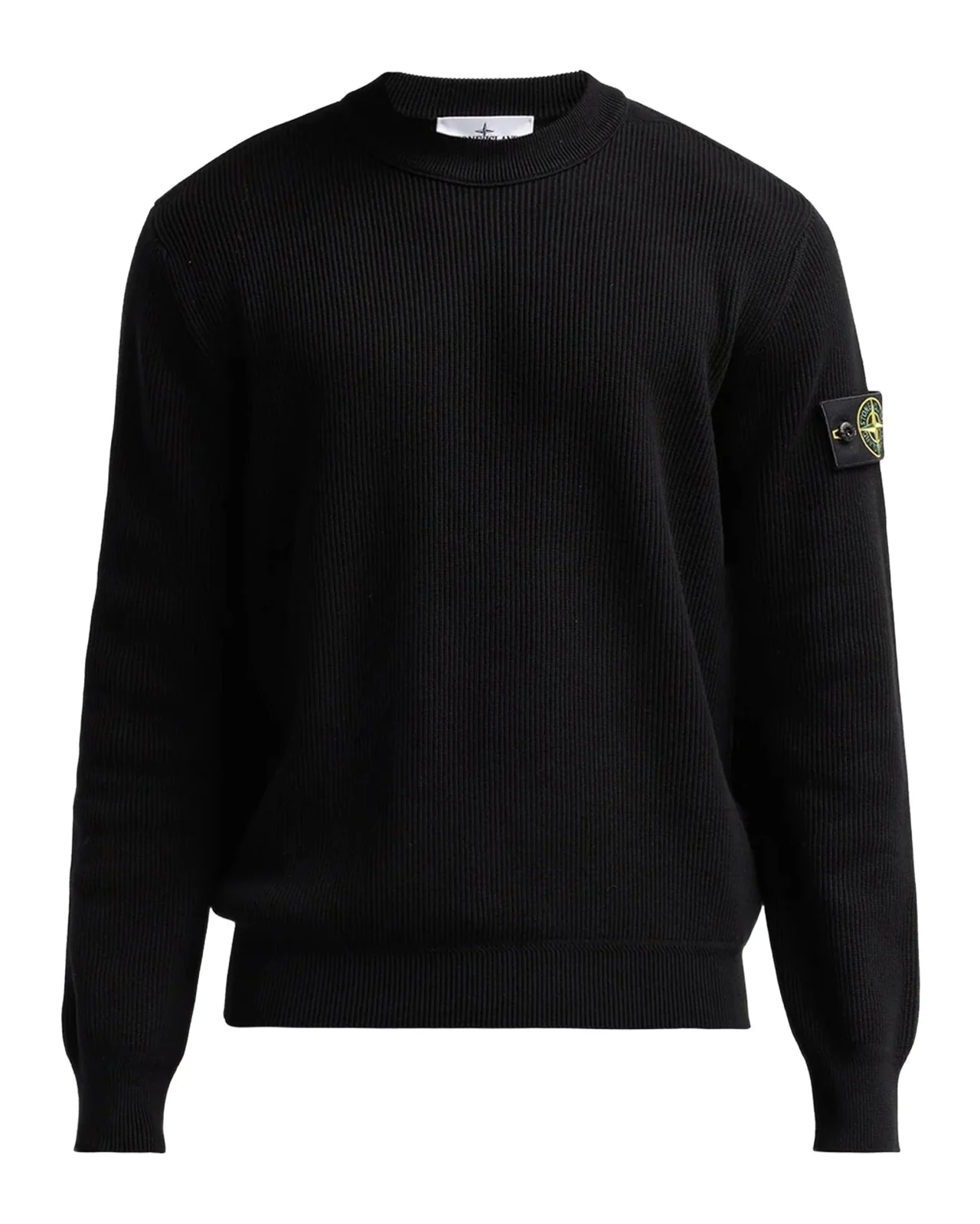 Stone Island Men's Maglieria Cotton Rib Long-Sleeve T-Shirt