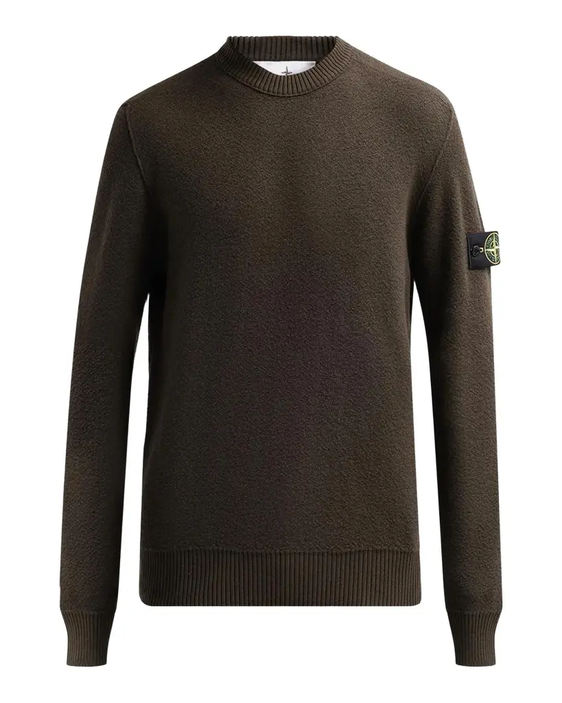 Stone Island Men's Wool Crewneck Sweater