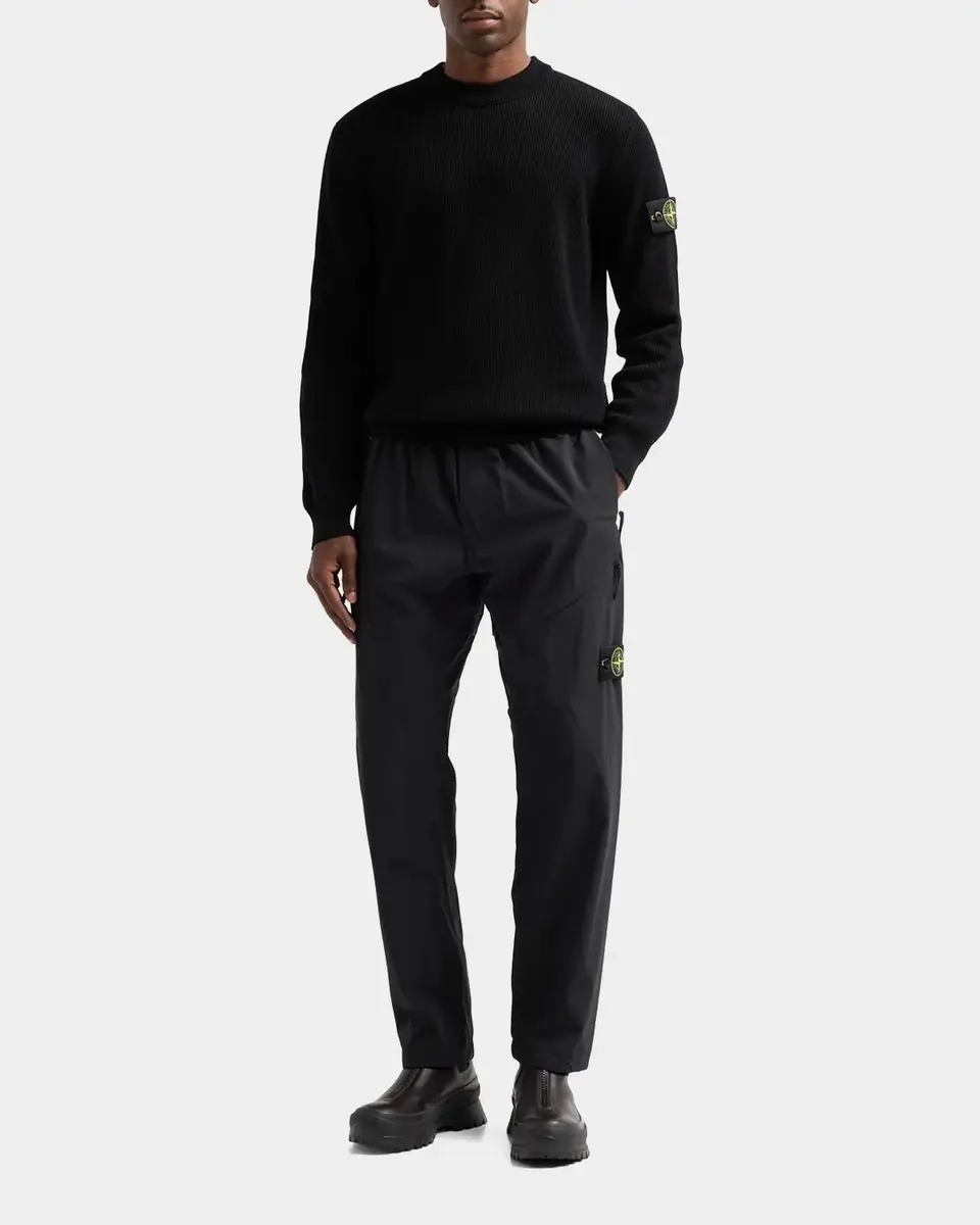 Stone Island Men's Stretch Polyester Pull-On Pants | Thumbnail 2 Stone Island Men's Stretch Polyester Pull-On Pants | Thumbnail 2