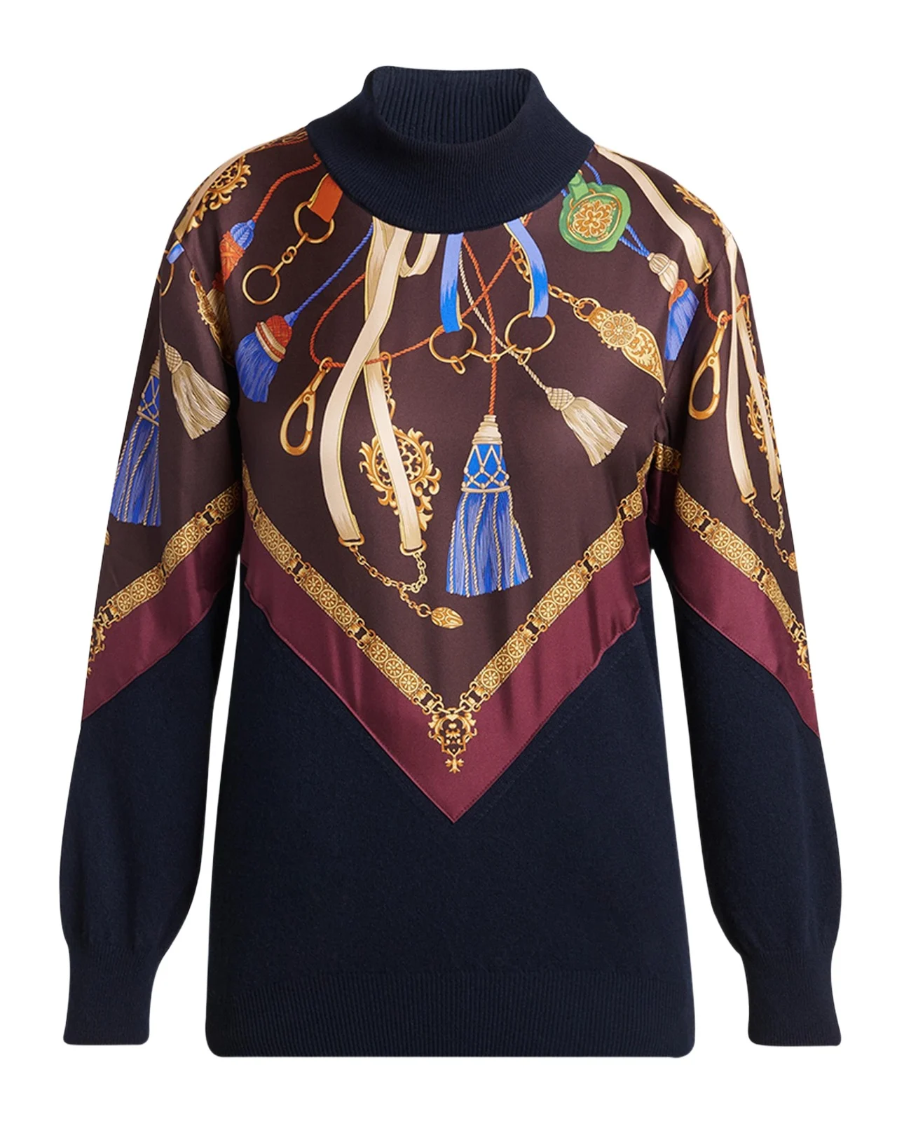 Tassel Wool-Cashmere Sweater Tassel Wool-Cashmere Sweater