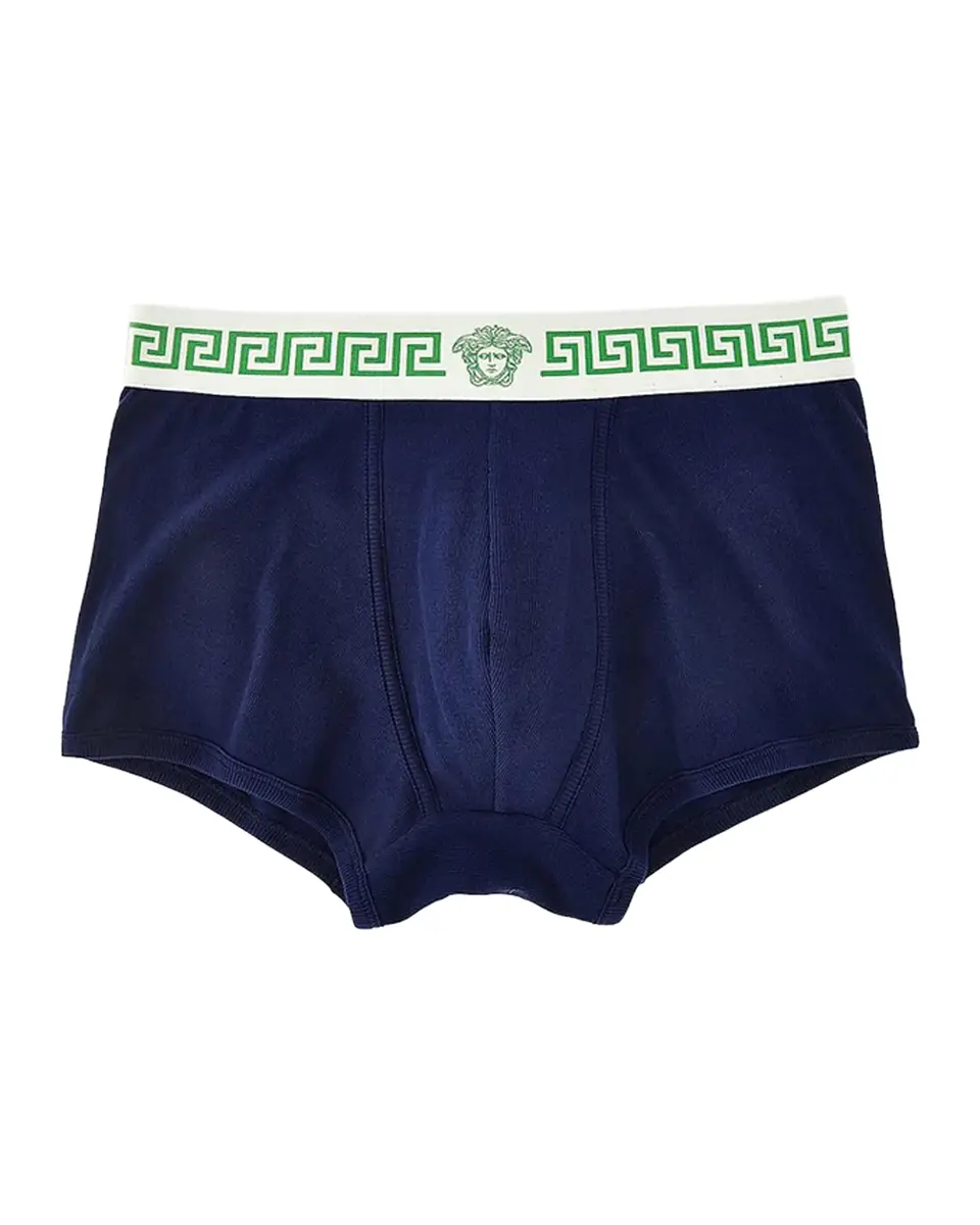 Versace Men's Medusa La Greca Boxer Briefs | Thumbnail 2 Versace Men's Medusa La Greca Boxer Briefs | Thumbnail 2