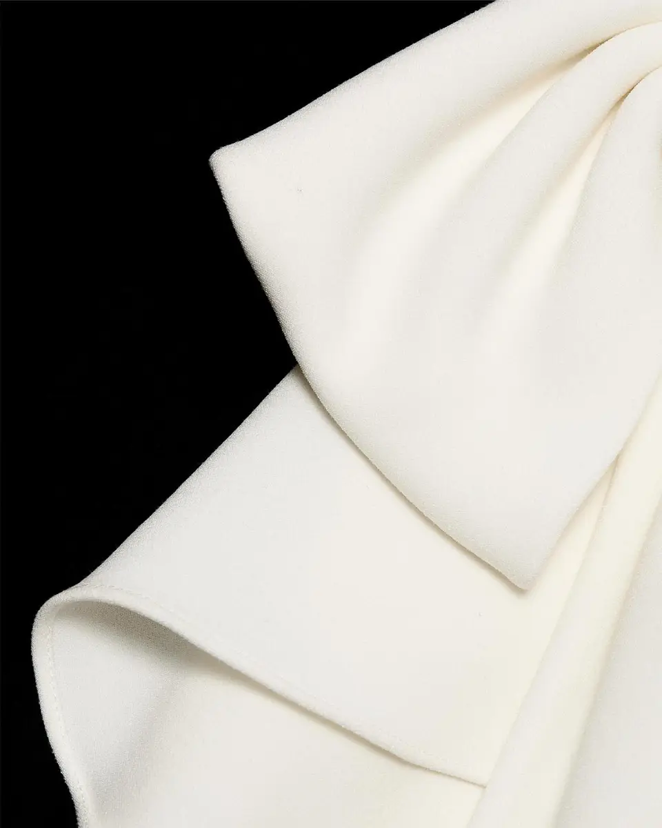 Rickie Freeman for Teri Jon Two-Tone Bow Off-The-Shoulder Column Gown | Thumbnail 6 Rickie Freeman for Teri Jon Two-Tone Bow Off-The-Shoulder Column Gown | Thumbnail 6