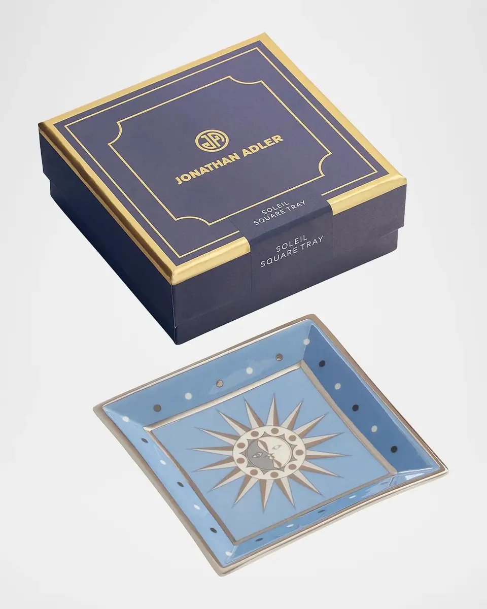 Jonathan Adler Soleil Square Porcelain Tray | Thumbnail 2 Jonathan Adler Soleil Square Porcelain Tray | Thumbnail 2
