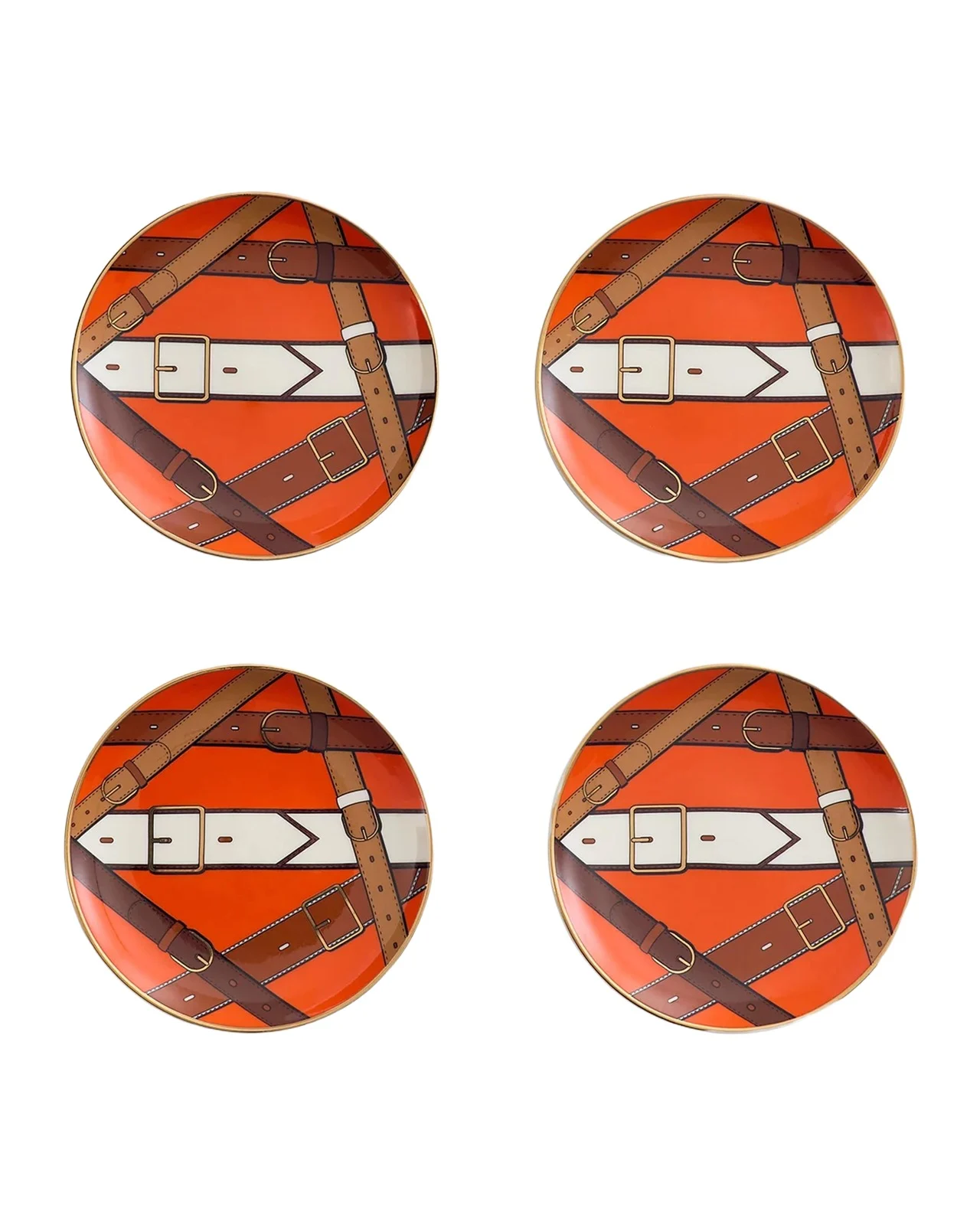 Jonathan Adler Saville 4-Piece Coaster Set