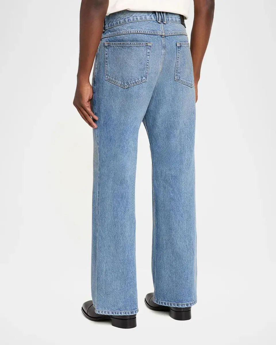 Willy Chavarria Men's Flared Denim Jeans | Thumbnail 3 Willy Chavarria Men's Flared Denim Jeans | Thumbnail 3