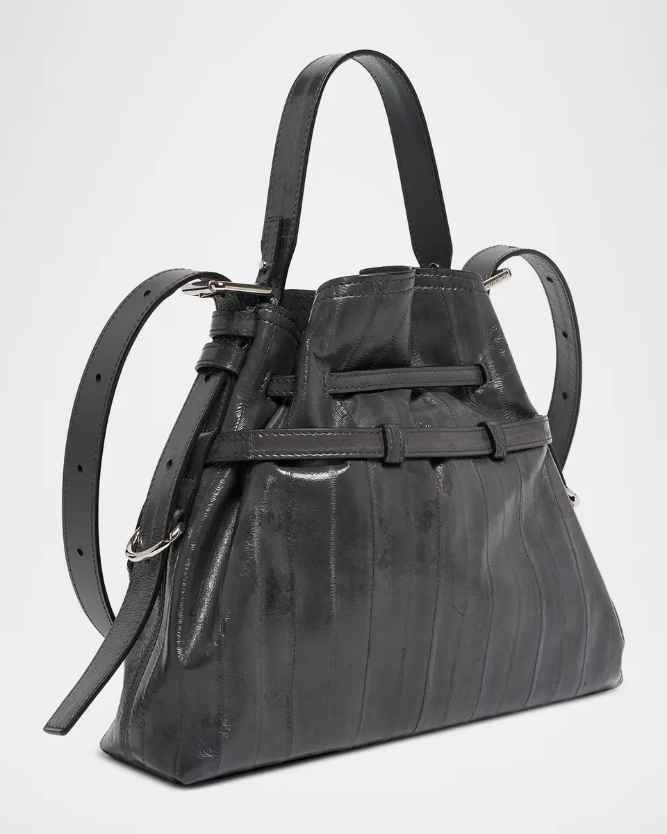 Givenchy Voyou Drawstring Eel Leather Crossbody Bag | Thumbnail 3