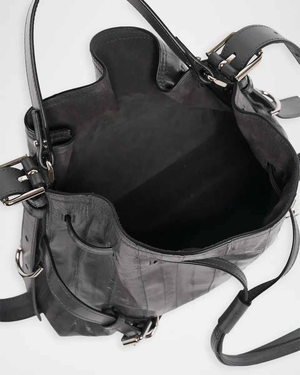 Givenchy Voyou Drawstring Eel Leather Crossbody Bag | Thumbnail 4