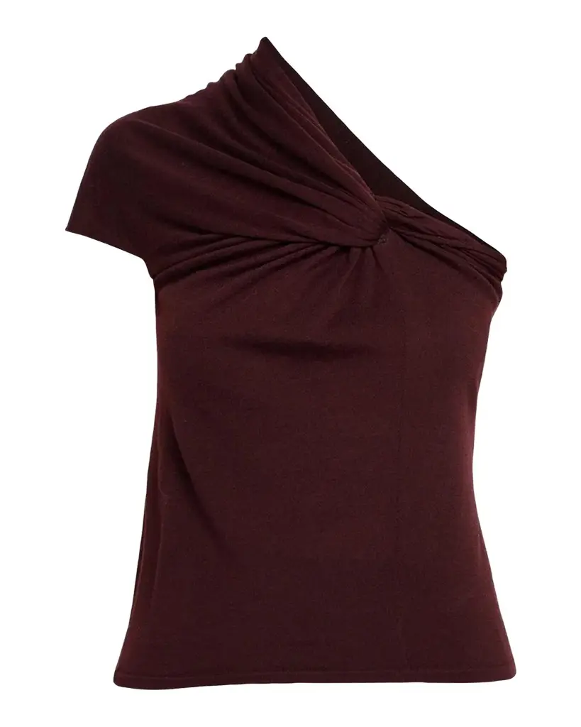A.L.C. Kaylee Asymmetric Wool Top