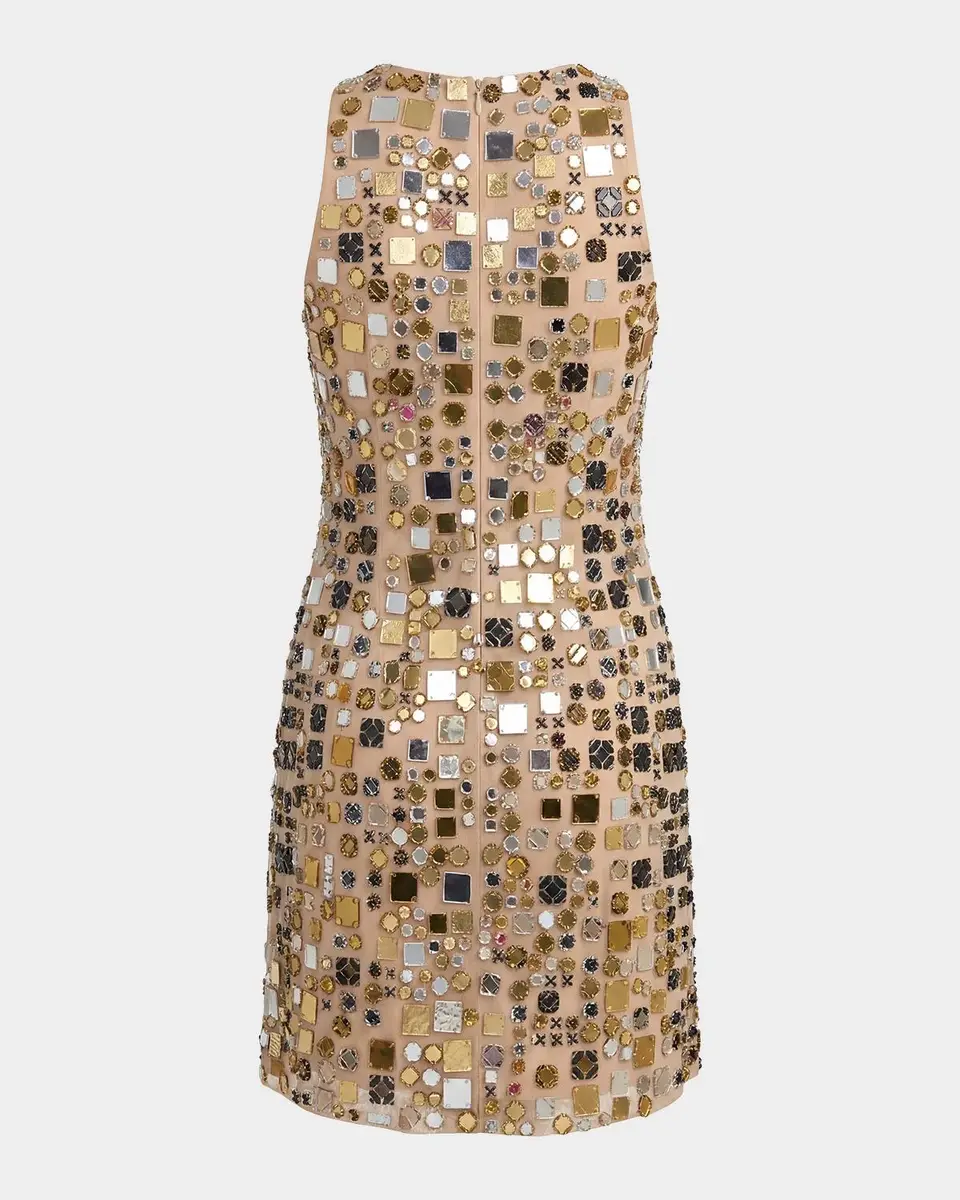 Mac Duggal Neoprene Sleeveless Mini Dress | Thumbnail 5