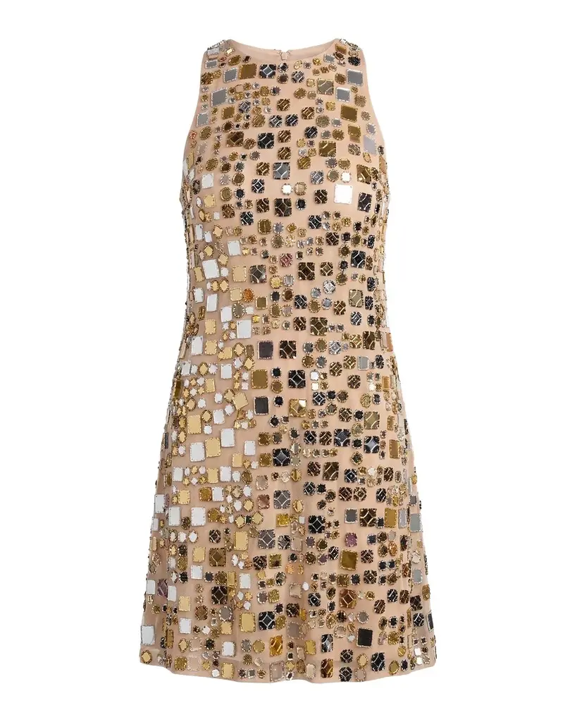 Neoprene Sleeveless Mini Dress Neoprene Sleeveless Mini Dress