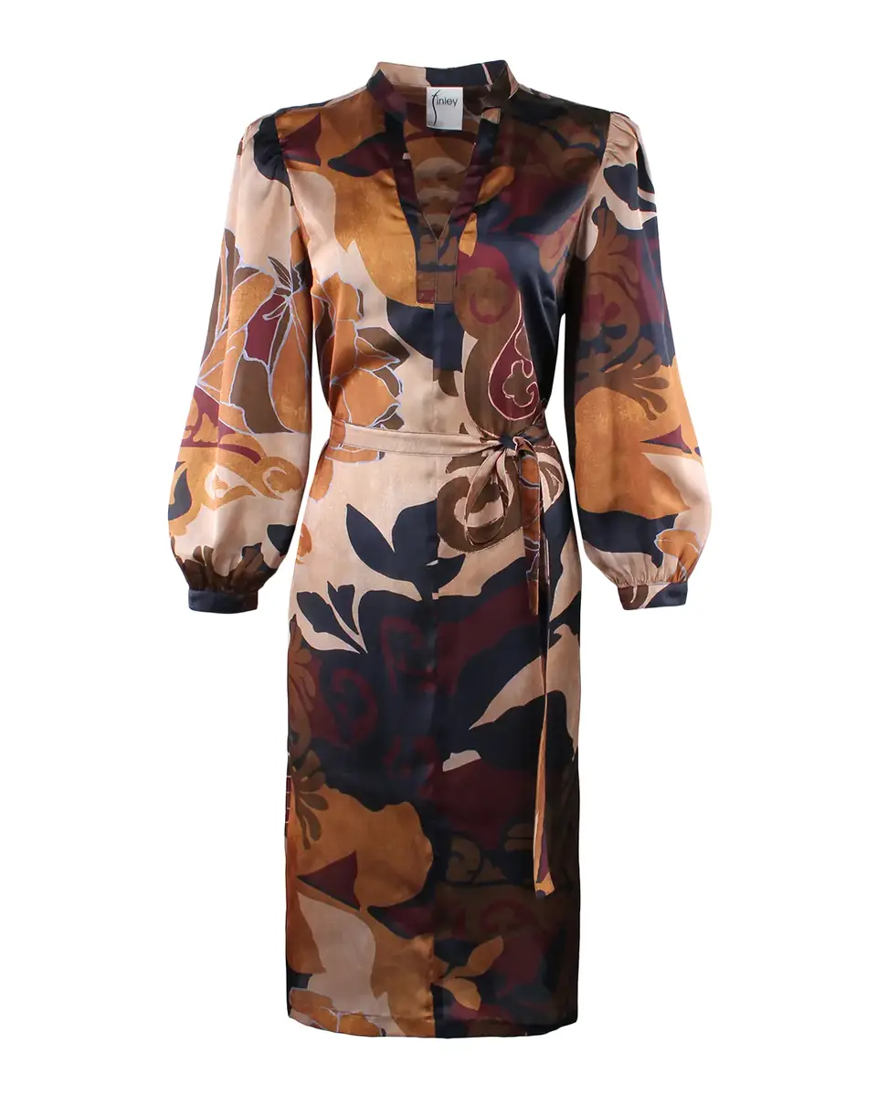 Finley Franchesca Etruscan Scroll-Print Midi Dress | Thumbnail 2 Finley Franchesca Etruscan Scroll-Print Midi Dress | Thumbnail 2