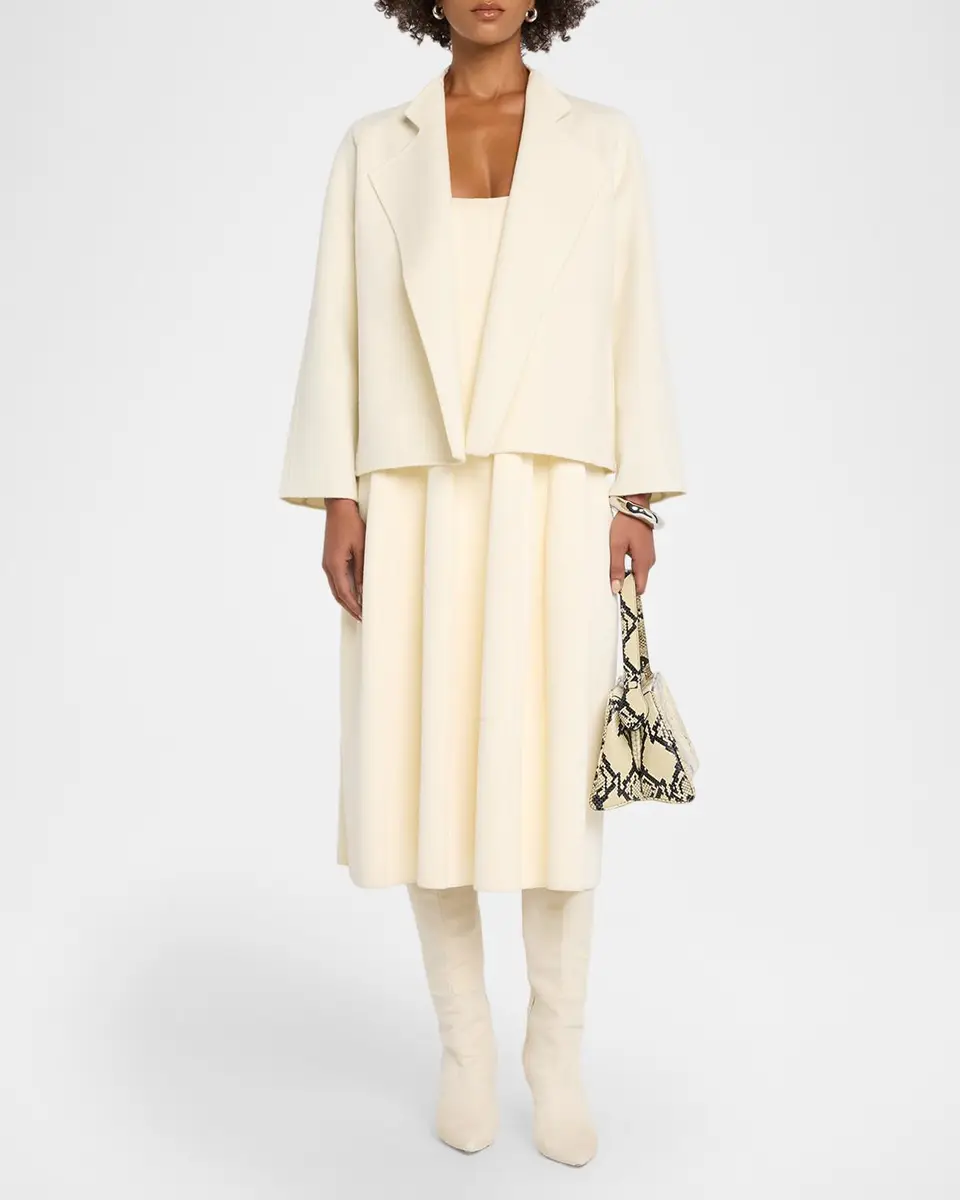 TSE Cashmere Double-Faced Cashmere Open Jacket | Thumbnail 2 TSE Cashmere Double-Faced Cashmere Open Jacket | Thumbnail 2