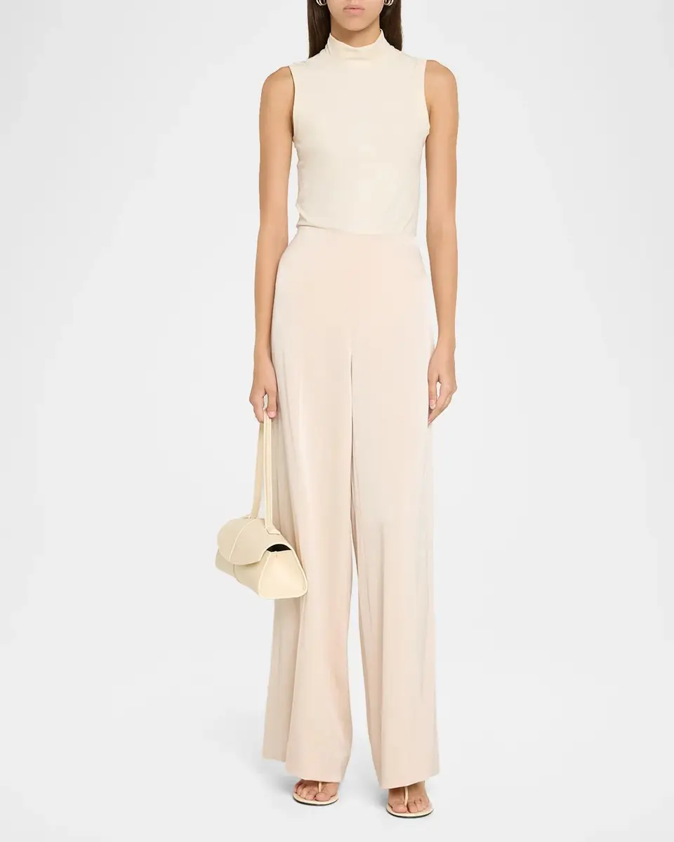Ungaro Kai Wide-Leg Satin Pants | Thumbnail 2 Ungaro Kai Wide-Leg Satin Pants | Thumbnail 2