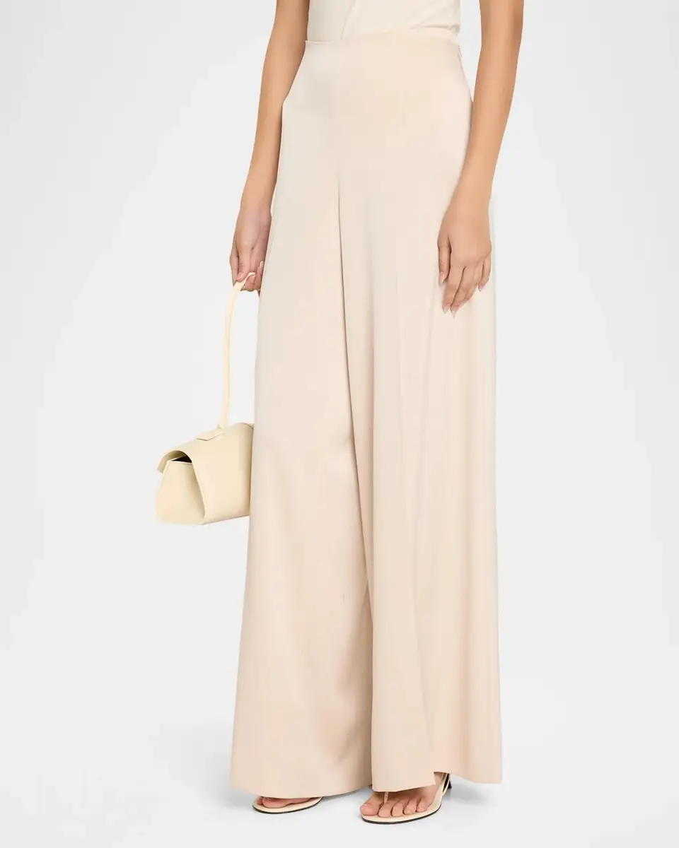 Ungaro Kai Wide-Leg Satin Pants | Thumbnail 4 Ungaro Kai Wide-Leg Satin Pants | Thumbnail 4