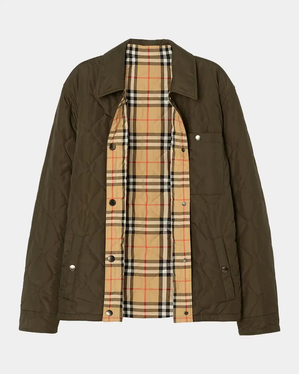 Burberry Brighton Reversible Quilted Overshirt | Thumbnail 2 Burberry Brighton Reversible Quilted Overshirt | Thumbnail 2