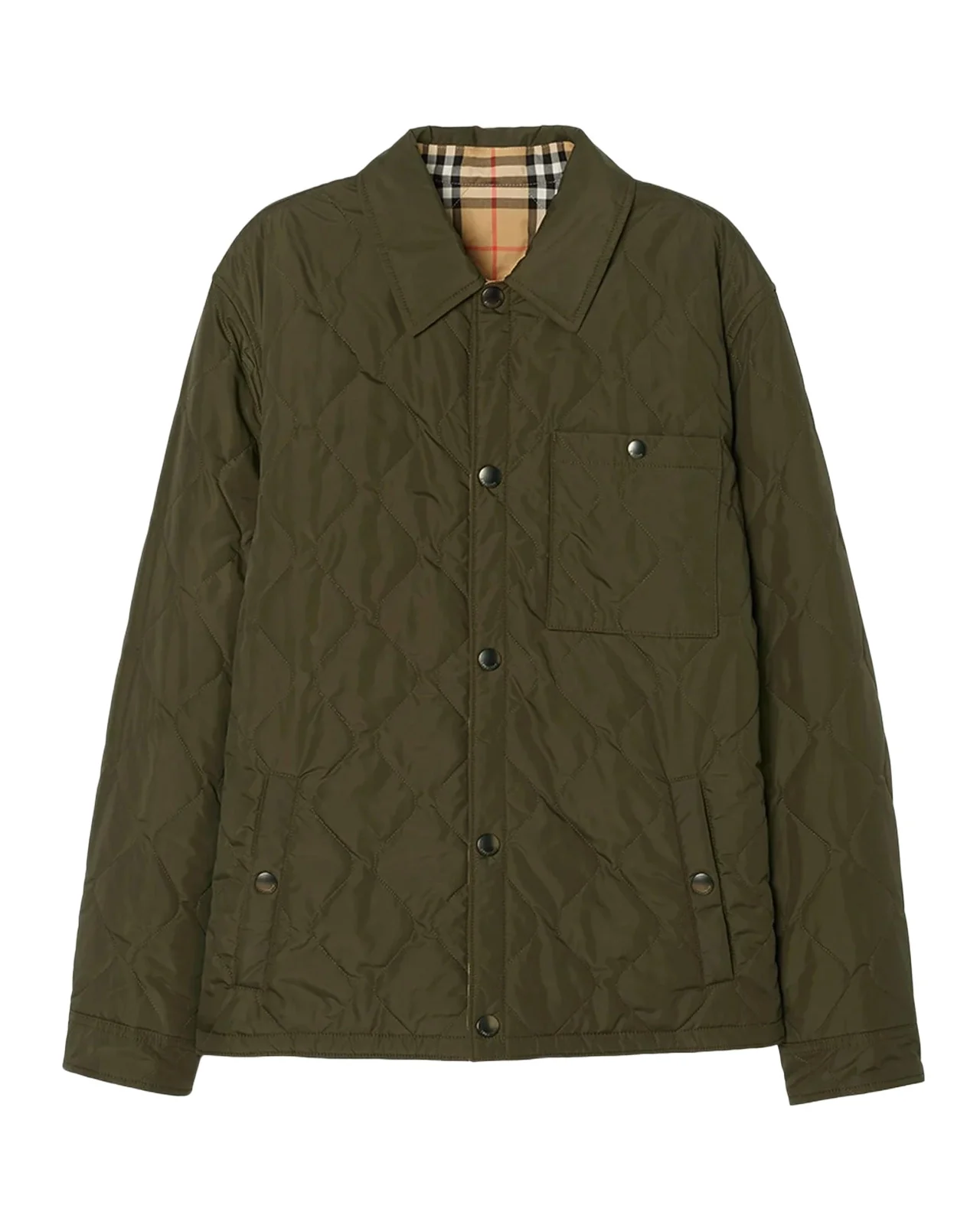 Burberry Brighton Reversible Quilted Overshirt