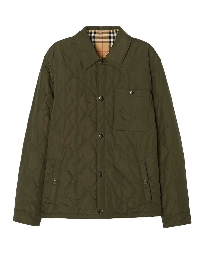 Burberry Brighton Reversible Quilted Overshirt