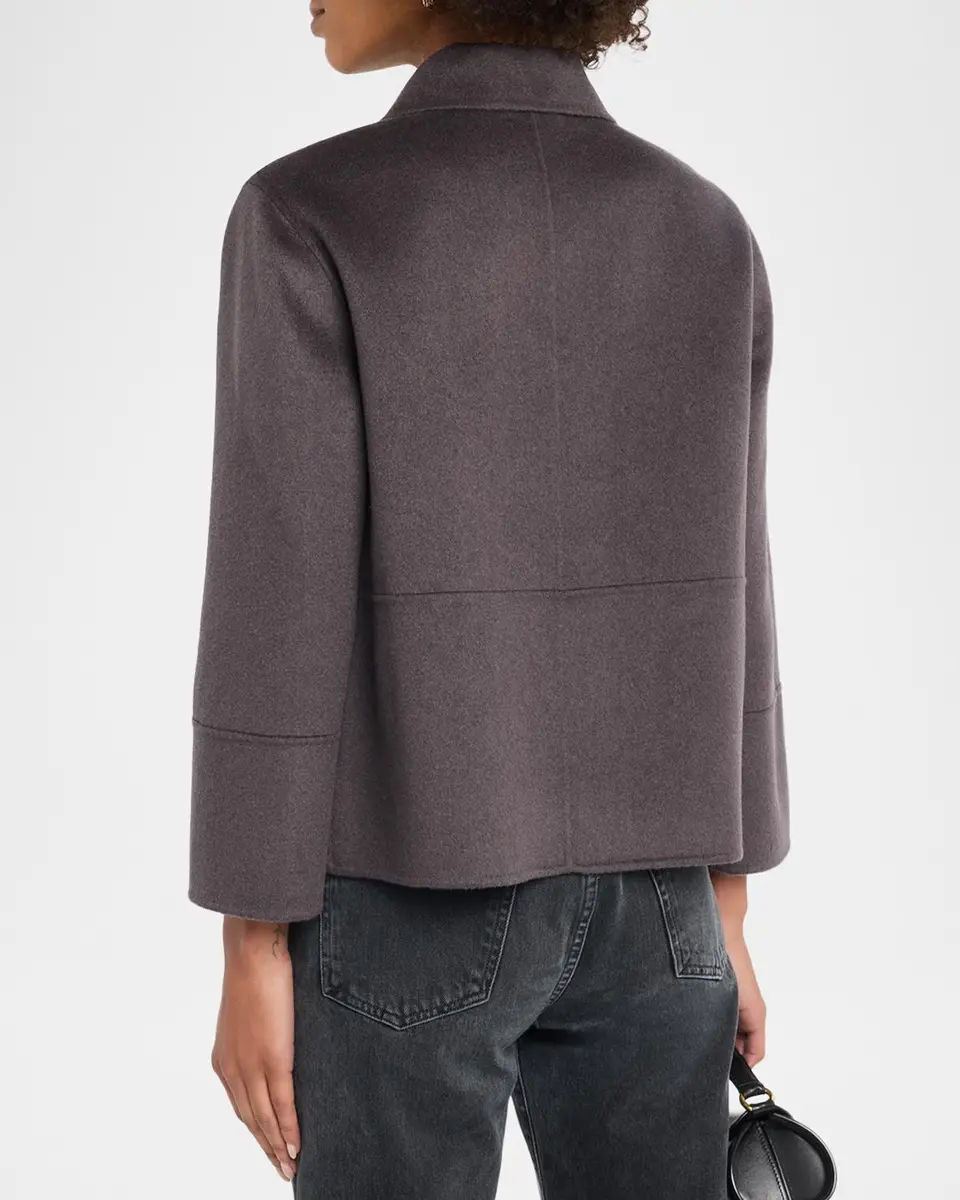 TSE Cashmere Double-Faced Cashmere Short Jacket | Thumbnail 3 TSE Cashmere Double-Faced Cashmere Short Jacket | Thumbnail 3