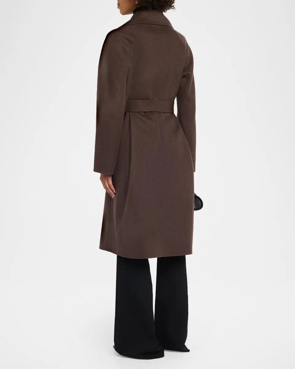 TSE Cashmere Double-Faced Cashmere Long Wrap Coat | Thumbnail 3 TSE Cashmere Double-Faced Cashmere Long Wrap Coat | Thumbnail 3