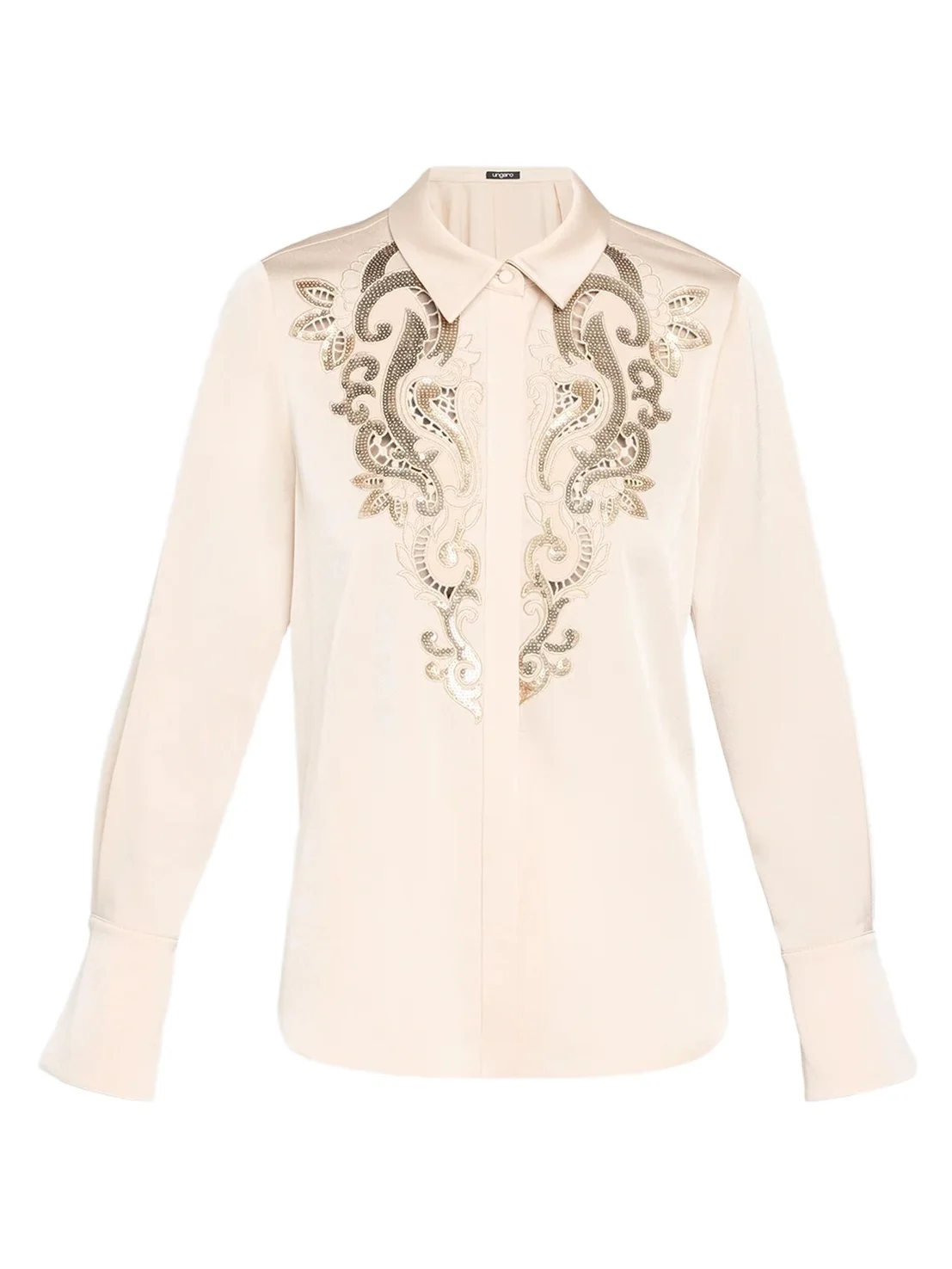 Adele Sequin-Embroidered Blouse Adele Sequin-Embroidered Blouse