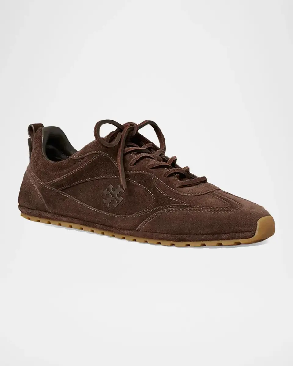 Tory Burch Field Suede Low-Top Sneakers | Thumbnail 5 Tory Burch Field Suede Low-Top Sneakers | Thumbnail 5