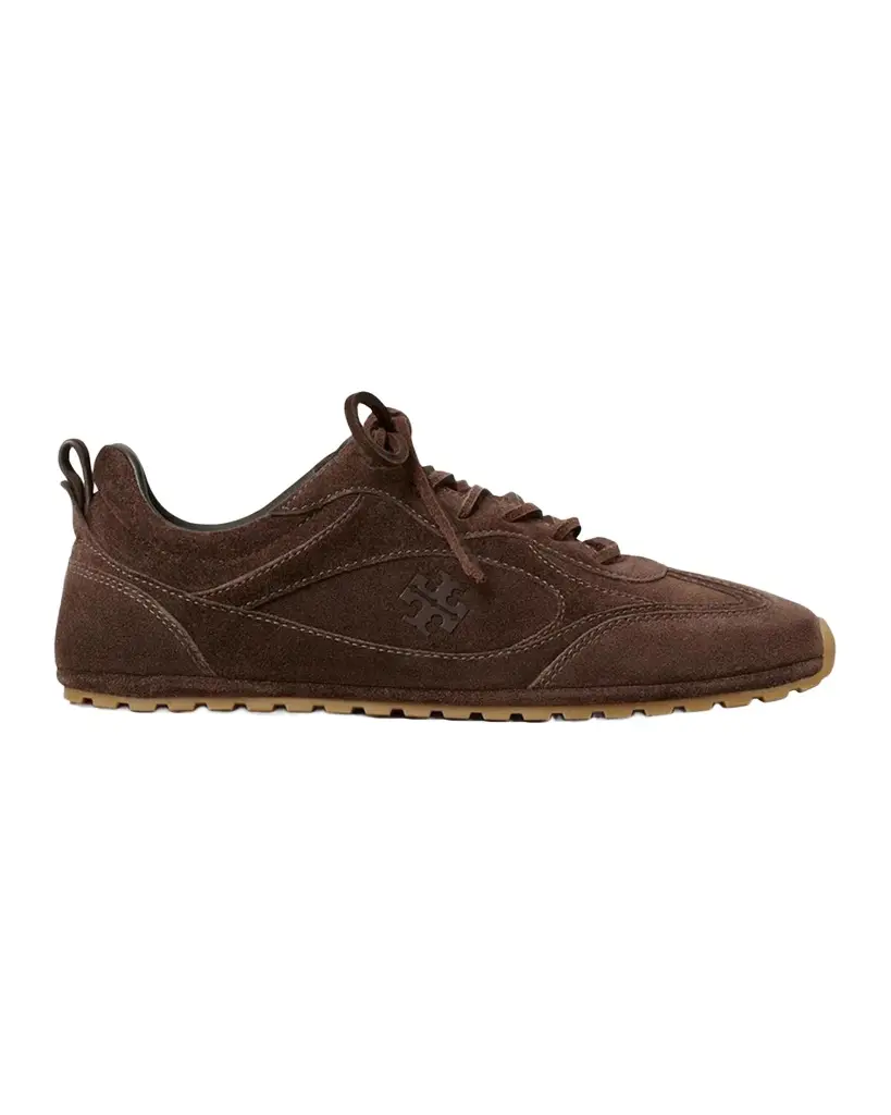 Tory Burch Field Suede Low-Top Sneakers