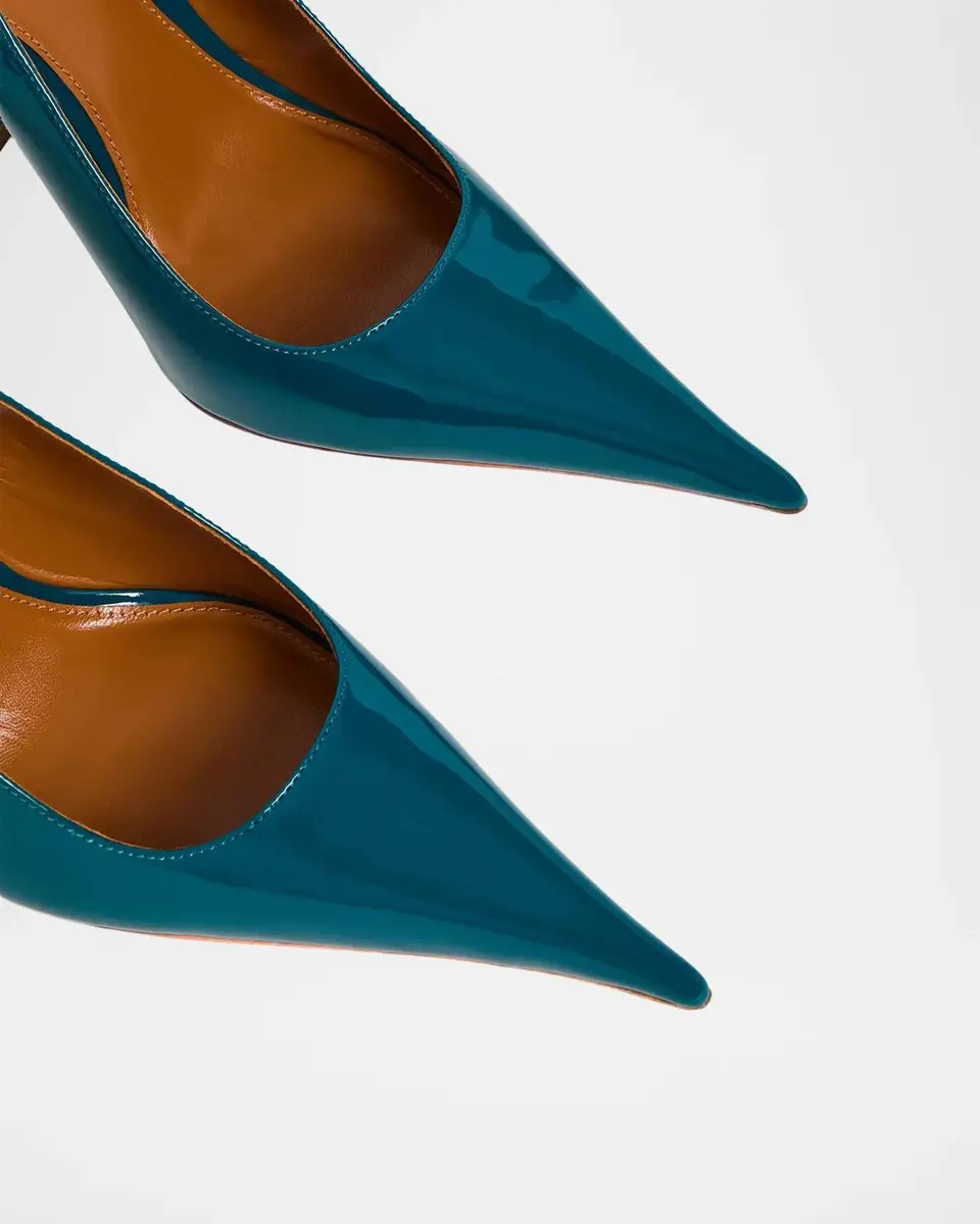 Retrofête Carrie 110MM Patent Leather Slingback Pumps | Thumbnail 4 Retrofête Carrie 110MM Patent Leather Slingback Pumps | Thumbnail 4