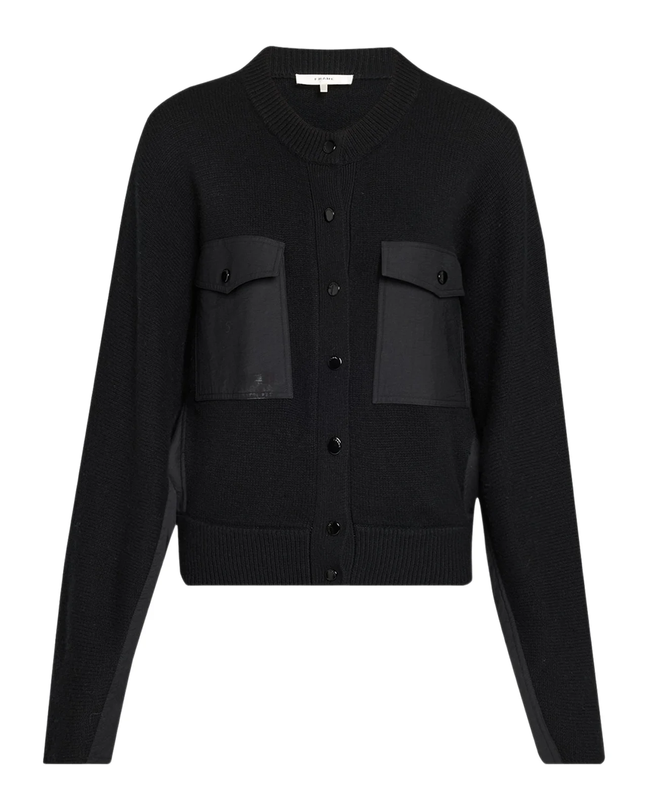 The Contrast Cashmere Cardigan