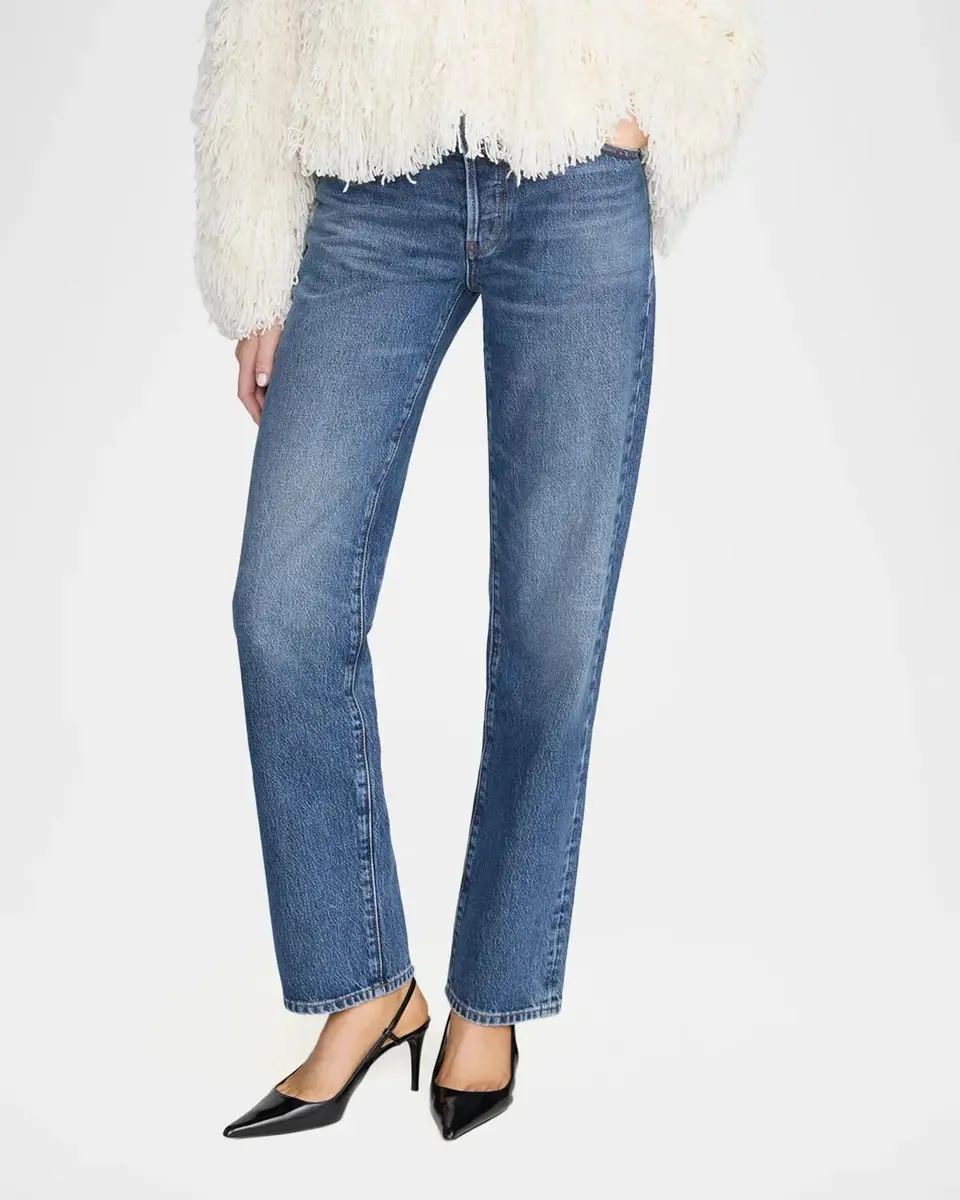 Frame The Essential Straight-Leg Jeans | Thumbnail 4