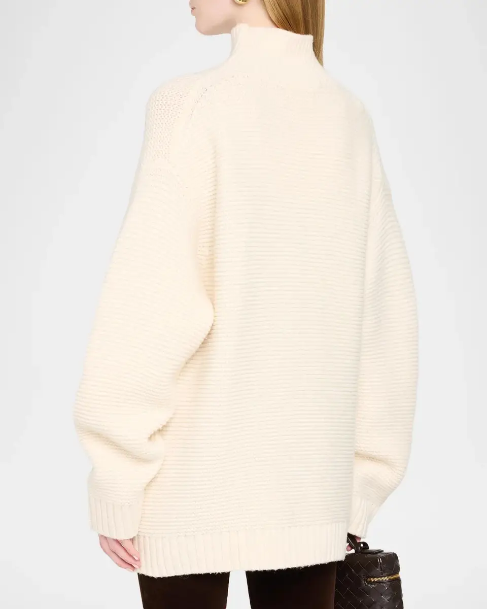Frame The Links Wool Turtleneck Sweater | Thumbnail 3 Frame The Links Wool Turtleneck Sweater | Thumbnail 3