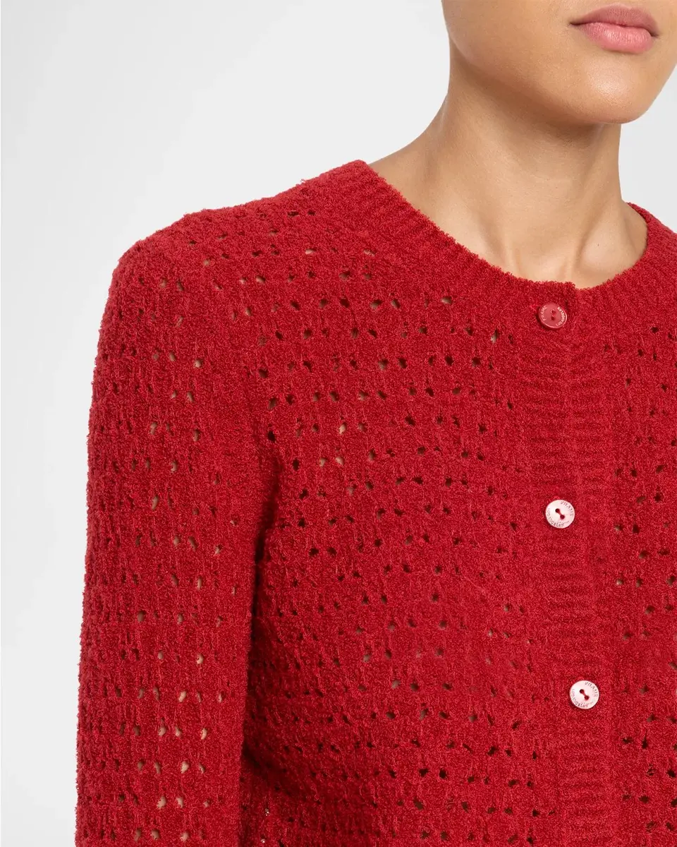 Frame The Chenille Cardigan | Thumbnail 5 Frame The Chenille Cardigan | Thumbnail 5