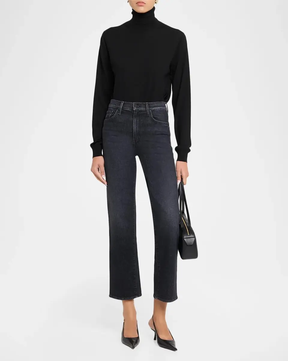 Mother The Lil Rambler Straight-Leg Jeans | Thumbnail 2 Mother The Lil Rambler Straight-Leg Jeans | Thumbnail 2