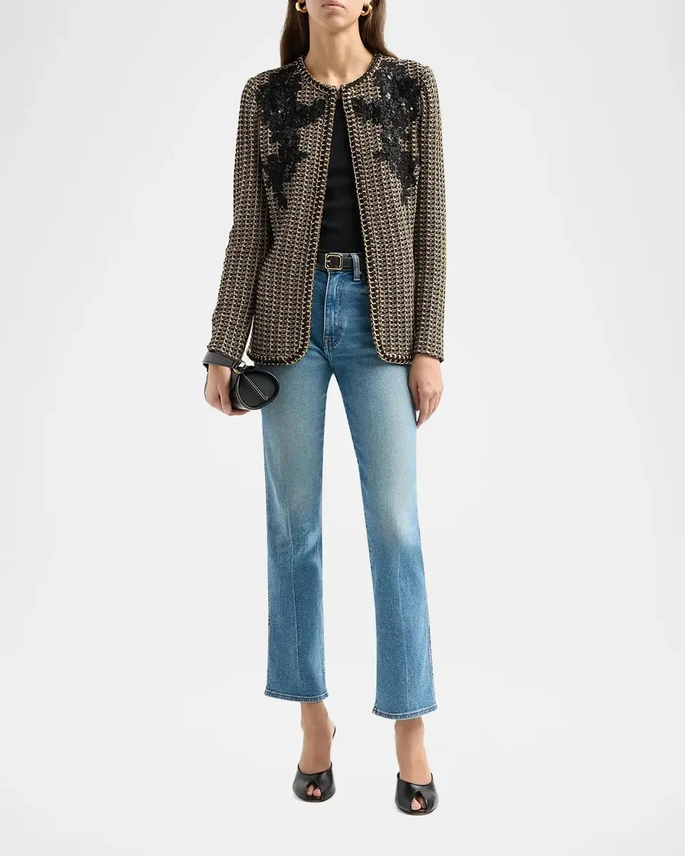 Misook Embellished Tweed Jacket | Thumbnail 2 Misook Embellished Tweed Jacket | Thumbnail 2
