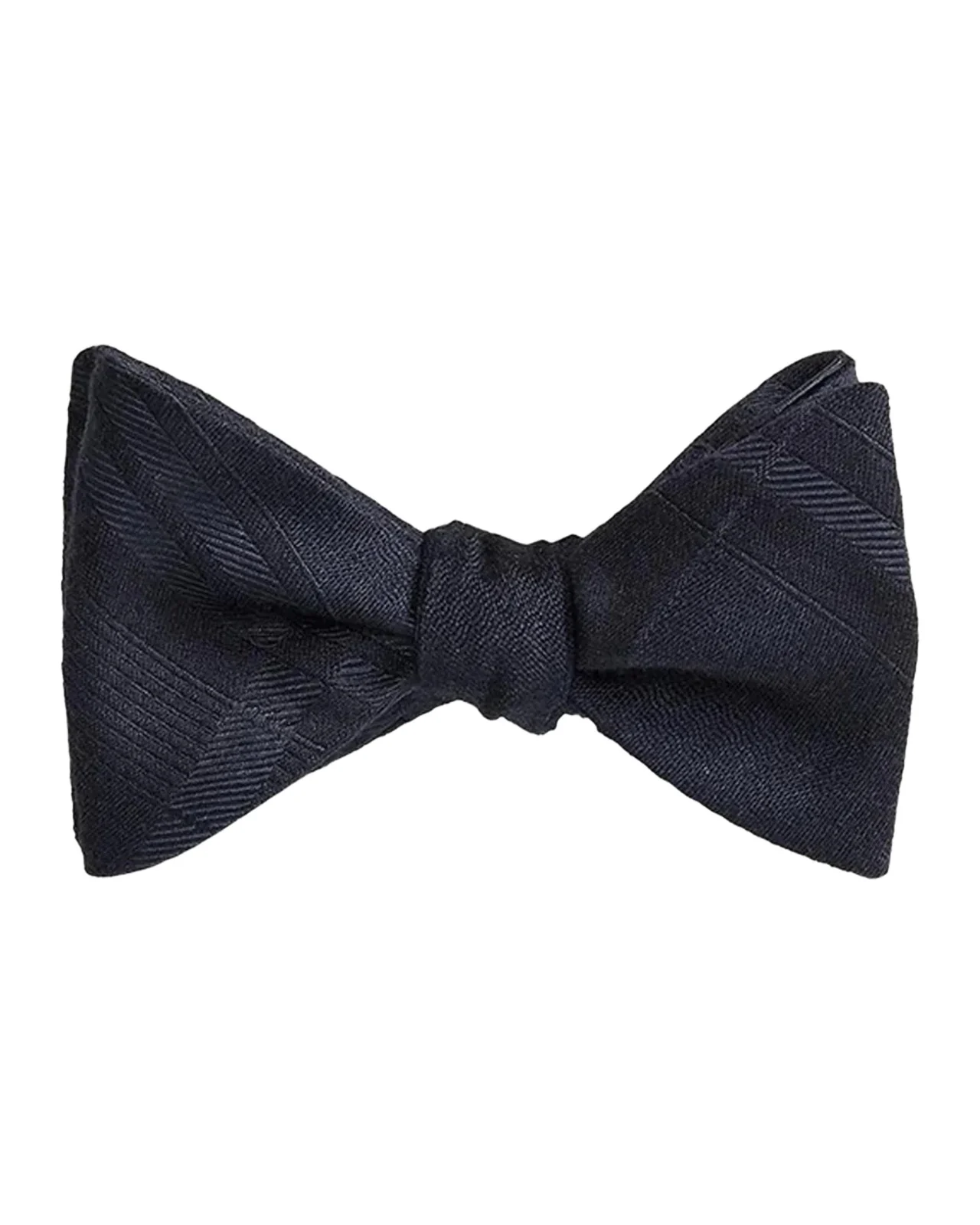 Ralph Lauren Purple Label Men's Plaid Silk-Cashmere Bow Tie
