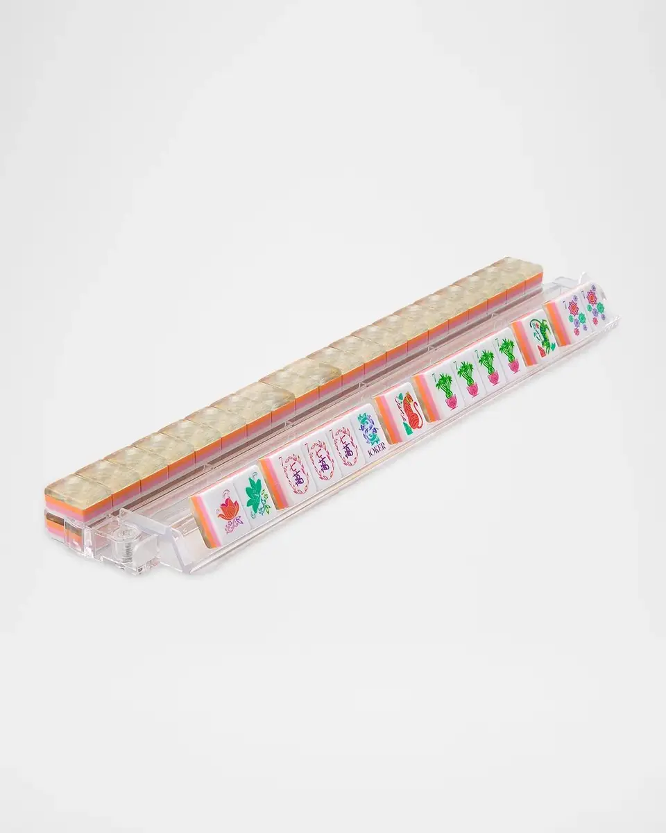 Oh My Mahjong Pearlescent Mahjong Tile Set | Thumbnail 4 Oh My Mahjong Pearlescent Mahjong Tile Set | Thumbnail 4
