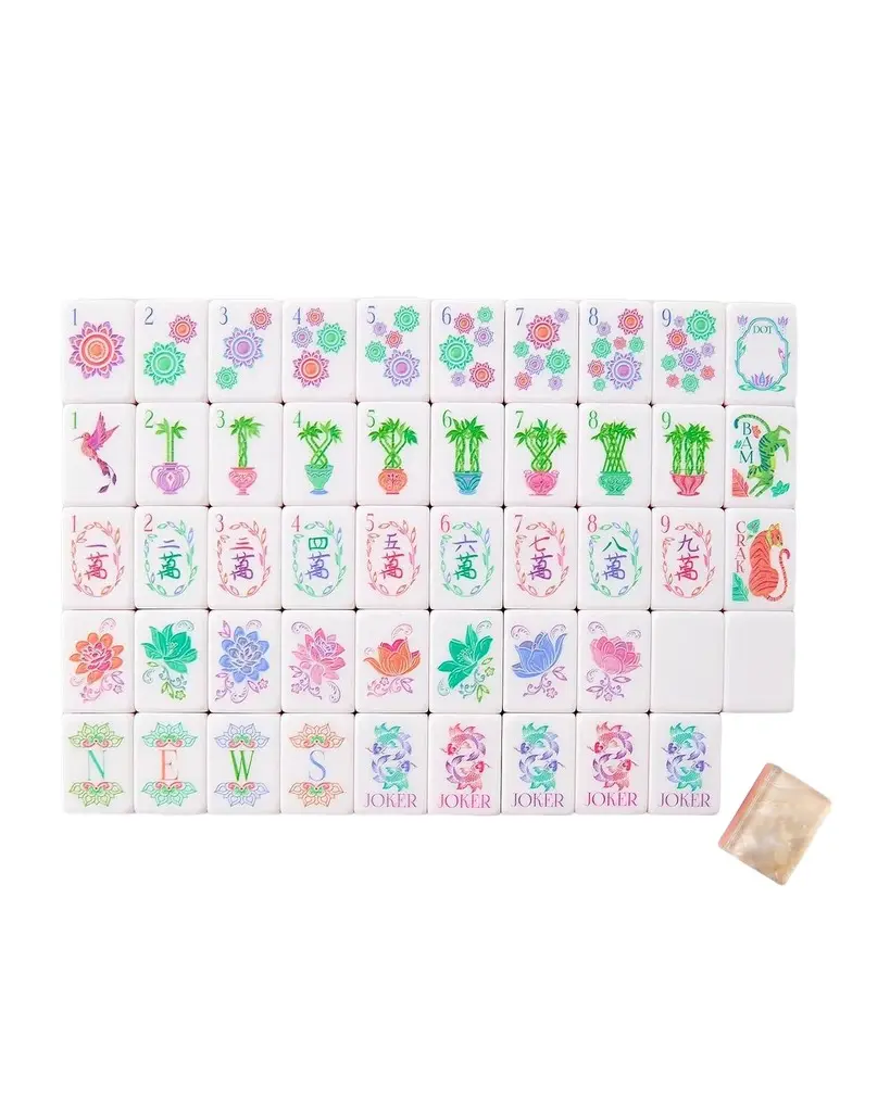 Oh My Mahjong Pearlescent Mahjong Tile Set