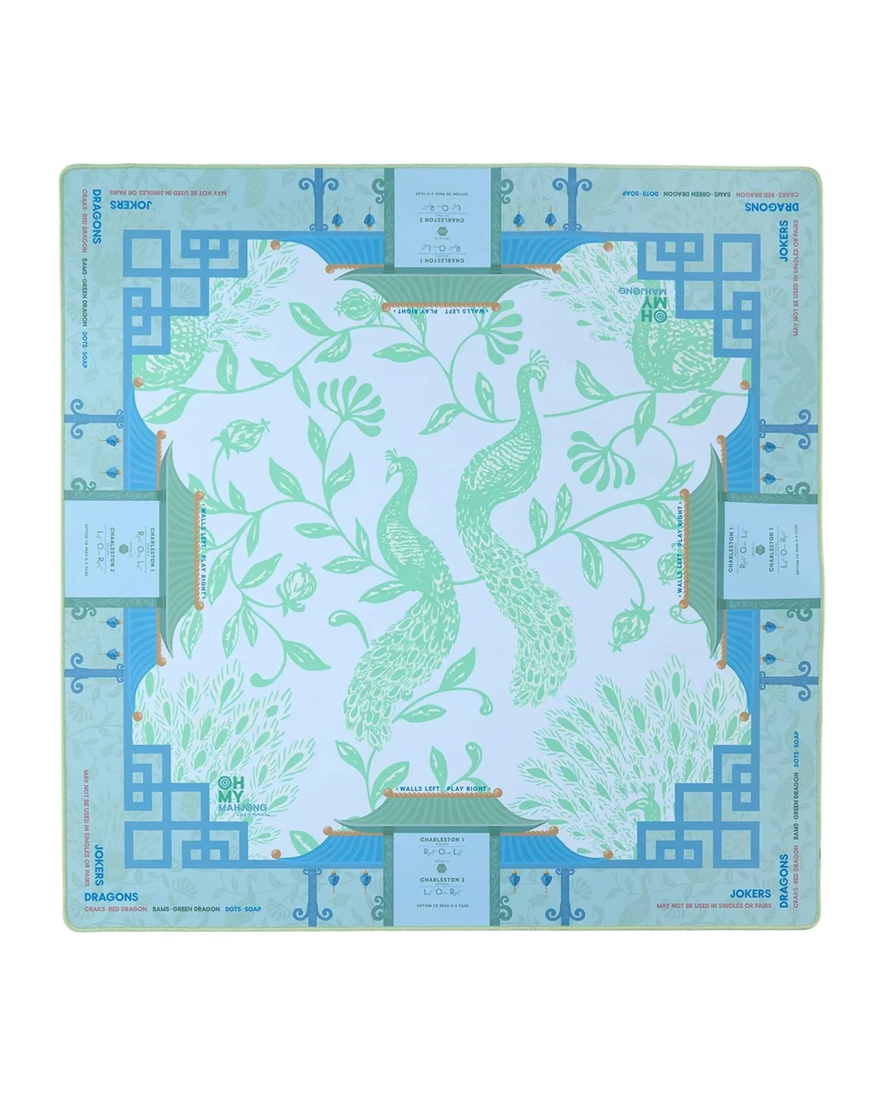 Oh My Mahjong Isla Neoprene Mahjong Mat