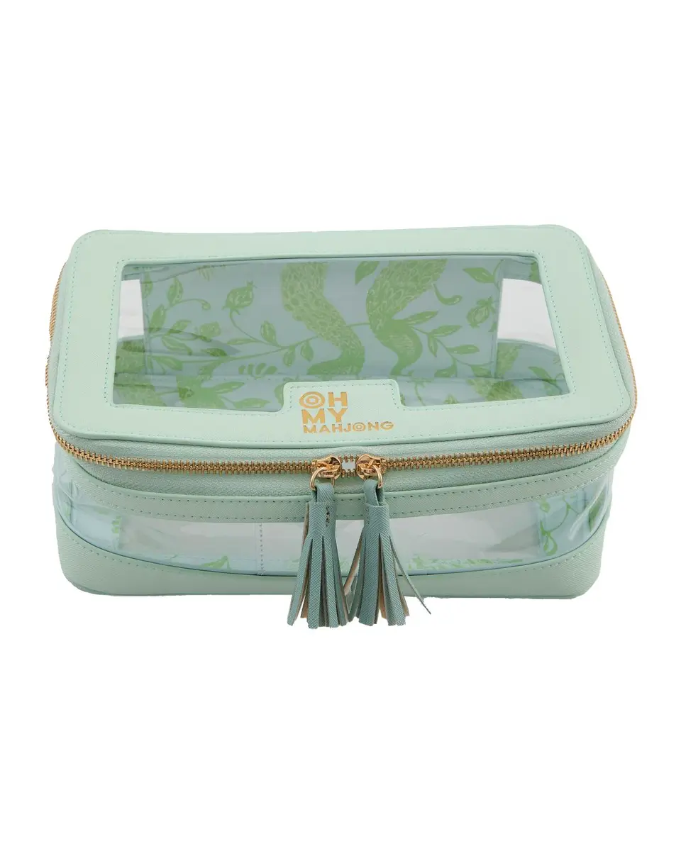Oh My Mahjong Mint Tile Storage Bag | Thumbnail 3 Oh My Mahjong Mint Tile Storage Bag | Thumbnail 3