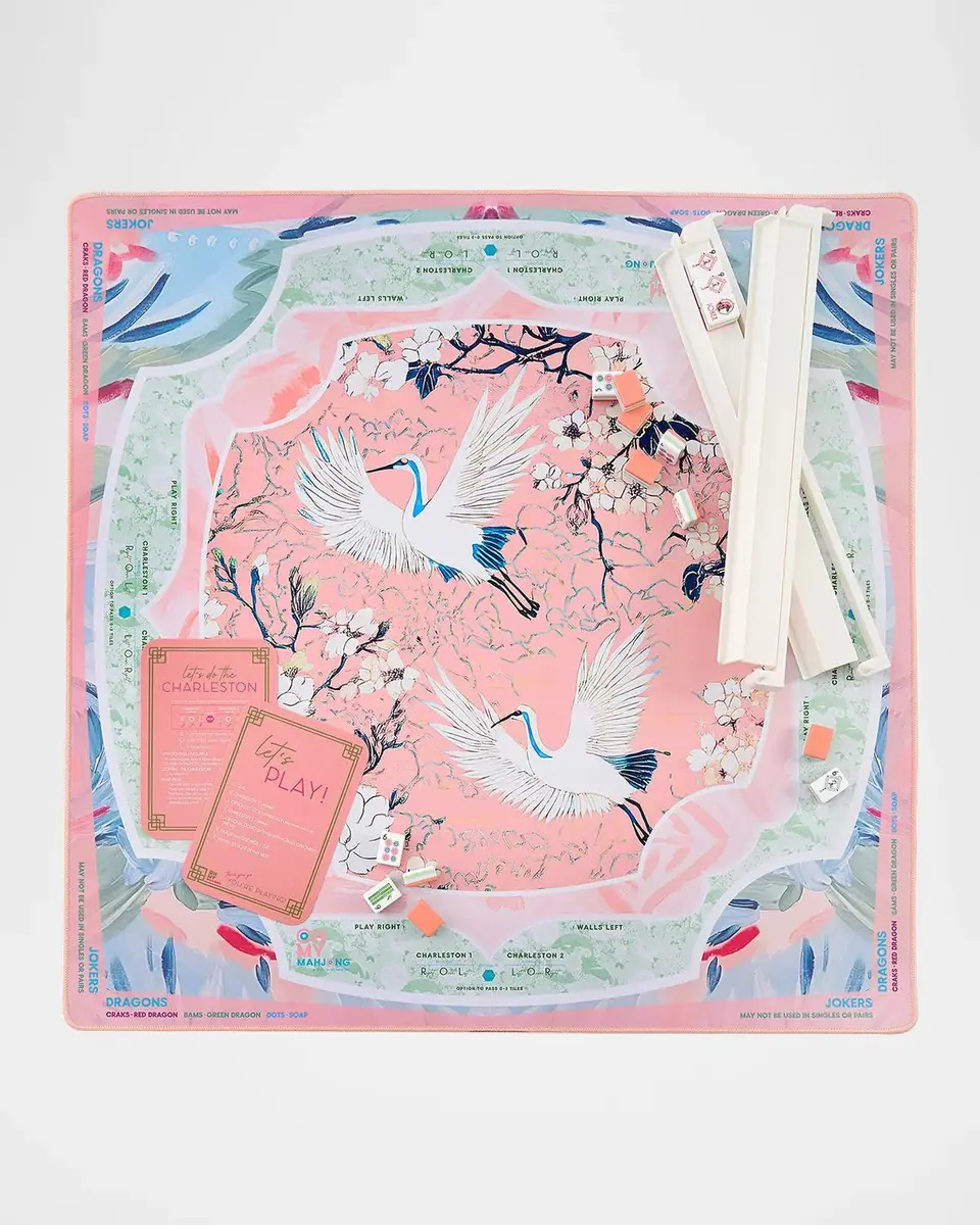 Oh My Mahjong Heron Neoprene Mahjong Mat | Thumbnail 2