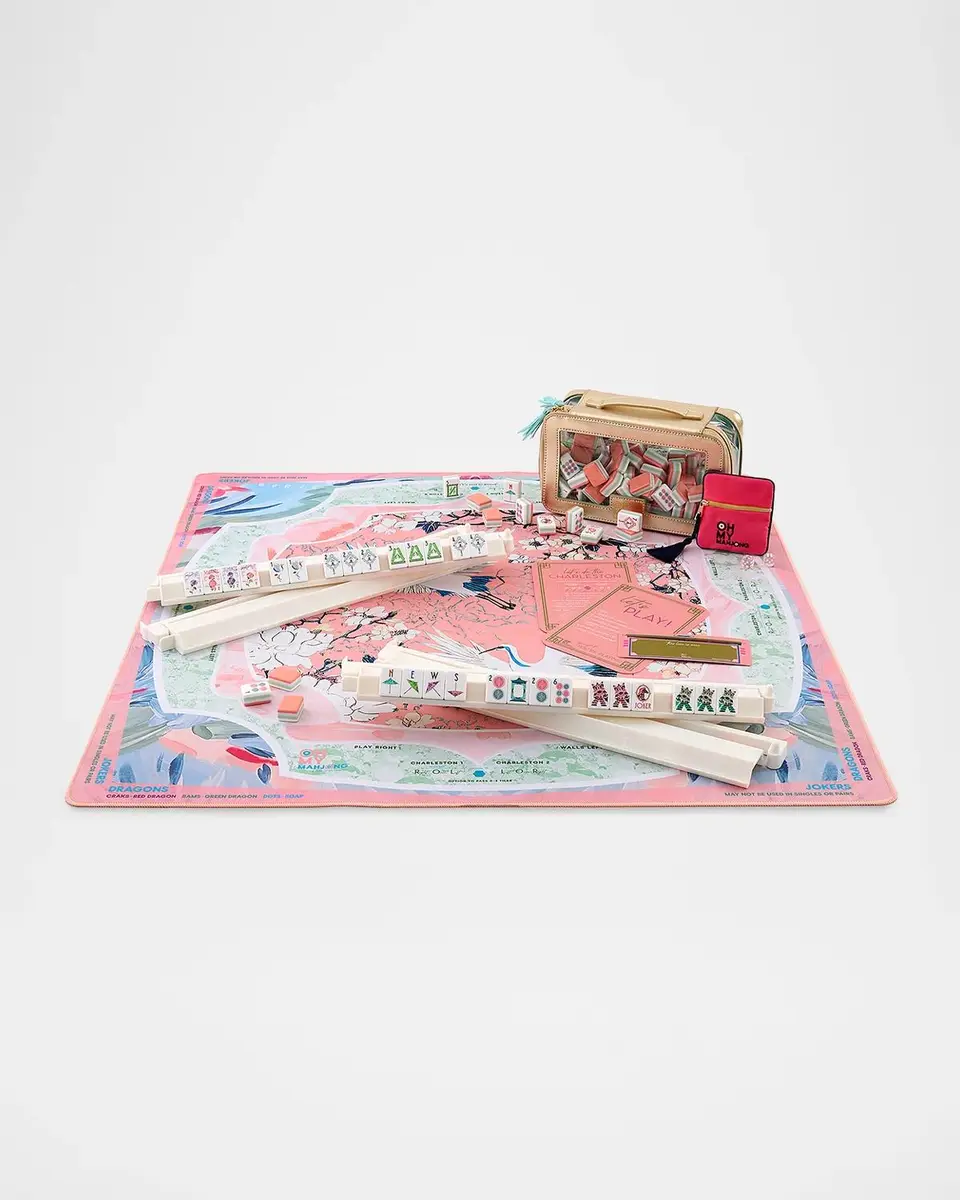 Oh My Mahjong Heron Neoprene Mahjong Mat | Thumbnail 4