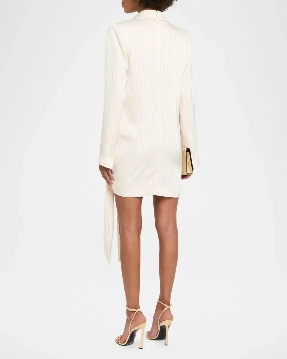 Ramy Brook Irina Pinstriped Mini Dress | Thumbnail 3 Ramy Brook Irina Pinstriped Mini Dress | Thumbnail 3
