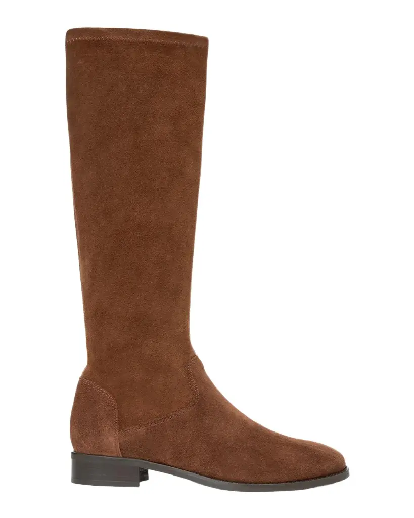 Aquatalia 25mm Sabrena Waterproof Suede Knee-High Boots