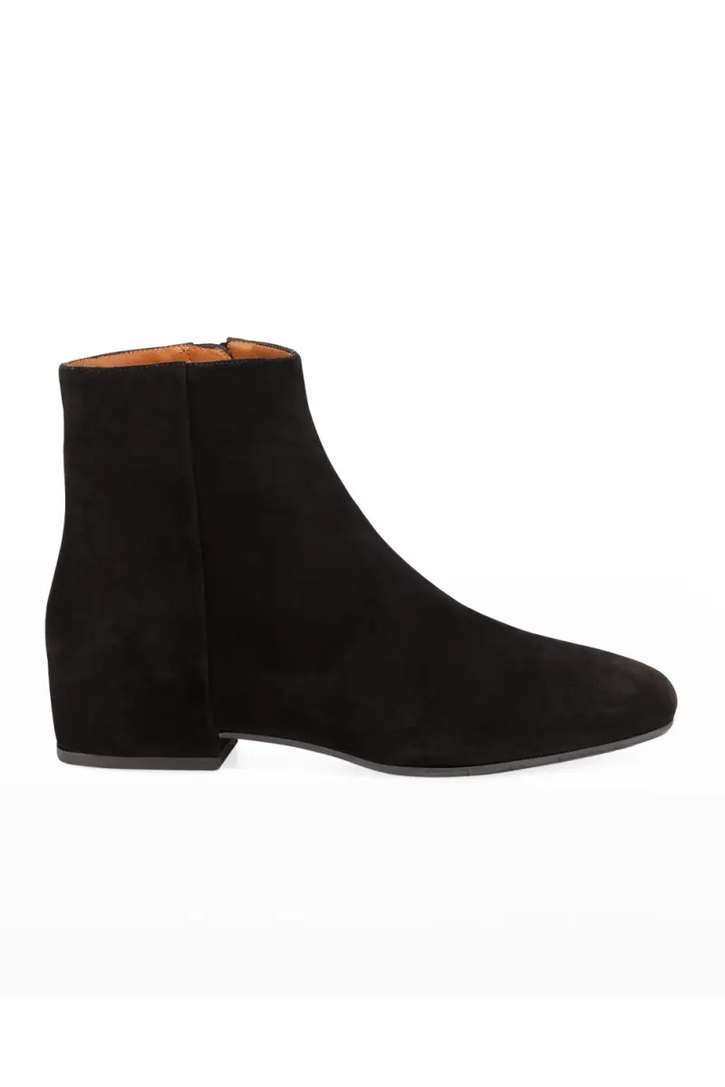 Aquatalia Ulyssa Waterproof Suede Ankle Boots with Hidden Wedge | Thumbnail 4 Aquatalia Ulyssa Waterproof Suede Ankle Boots with Hidden Wedge | Thumbnail 4