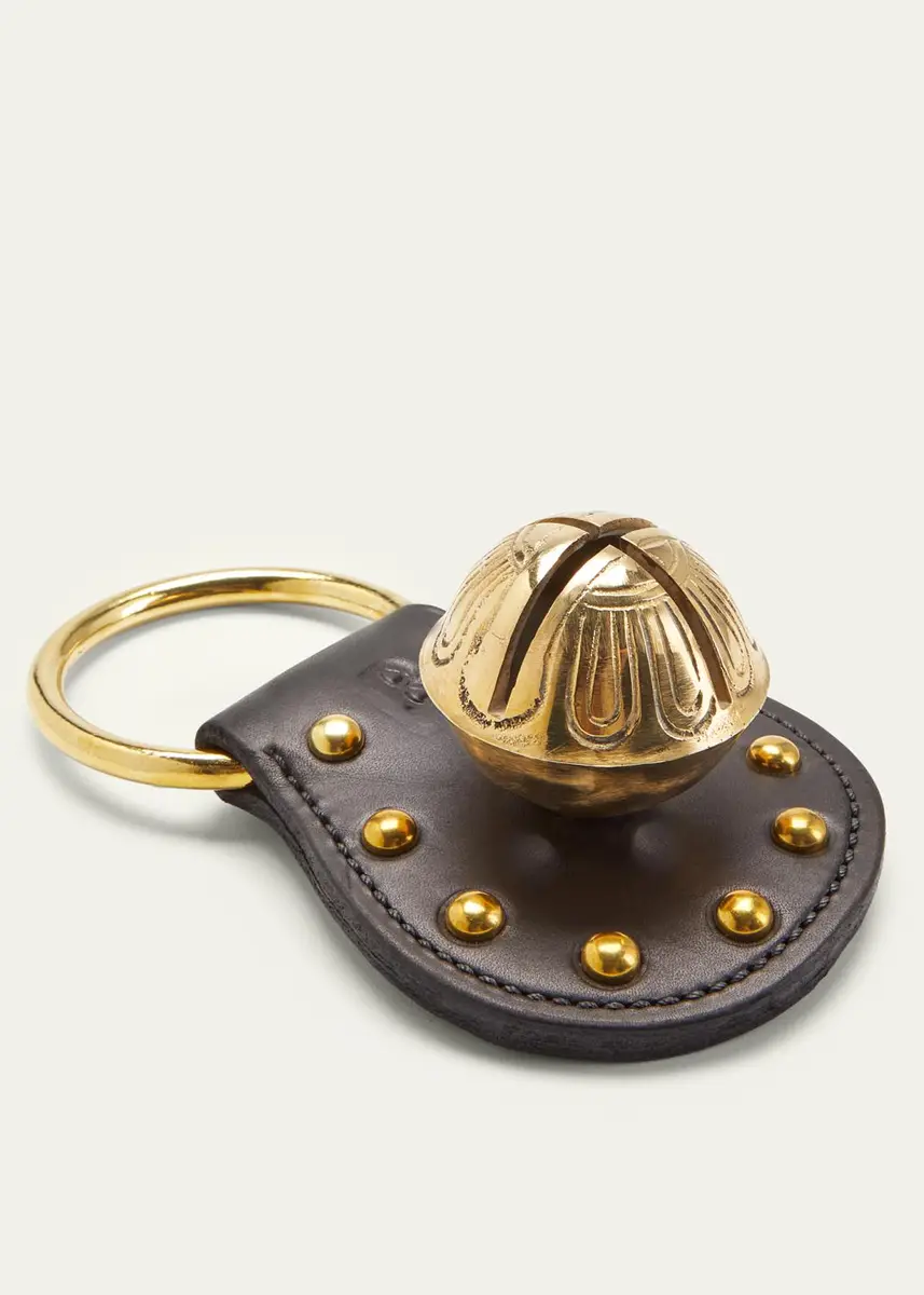 Belsnickel Enterprises Studded Brass Bell | Thumbnail 2