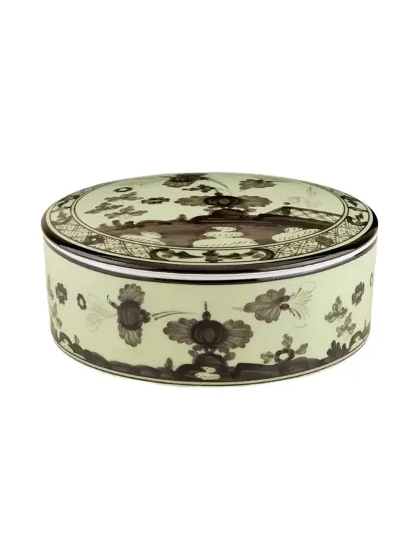 GINORI 1735 Bario Covered Round Box