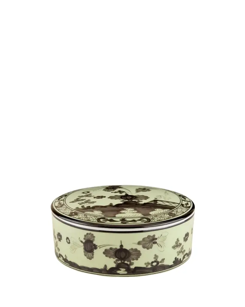 GINORI 1735 Bario Covered Round Box