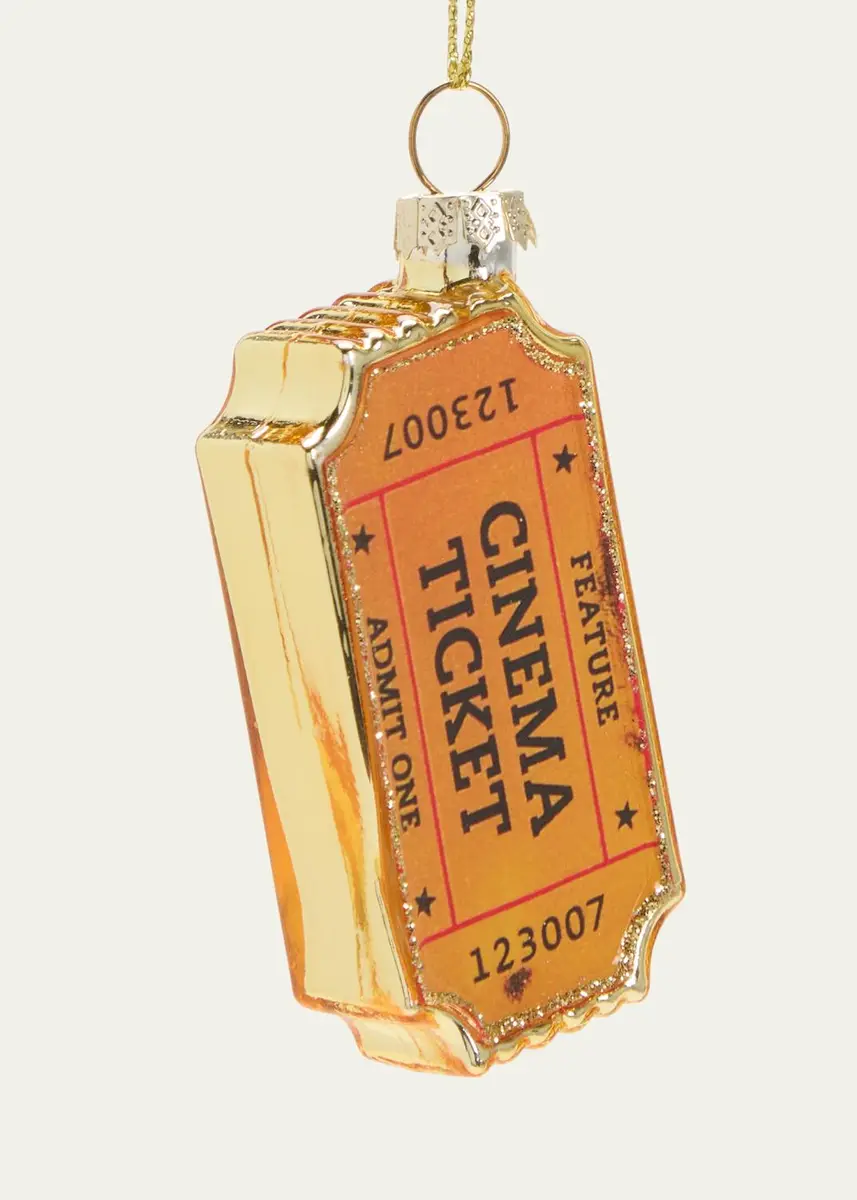Cody Foster & Co Cinema Ticket Ornament | Thumbnail 2 Cody Foster & Co Cinema Ticket Ornament | Thumbnail 2