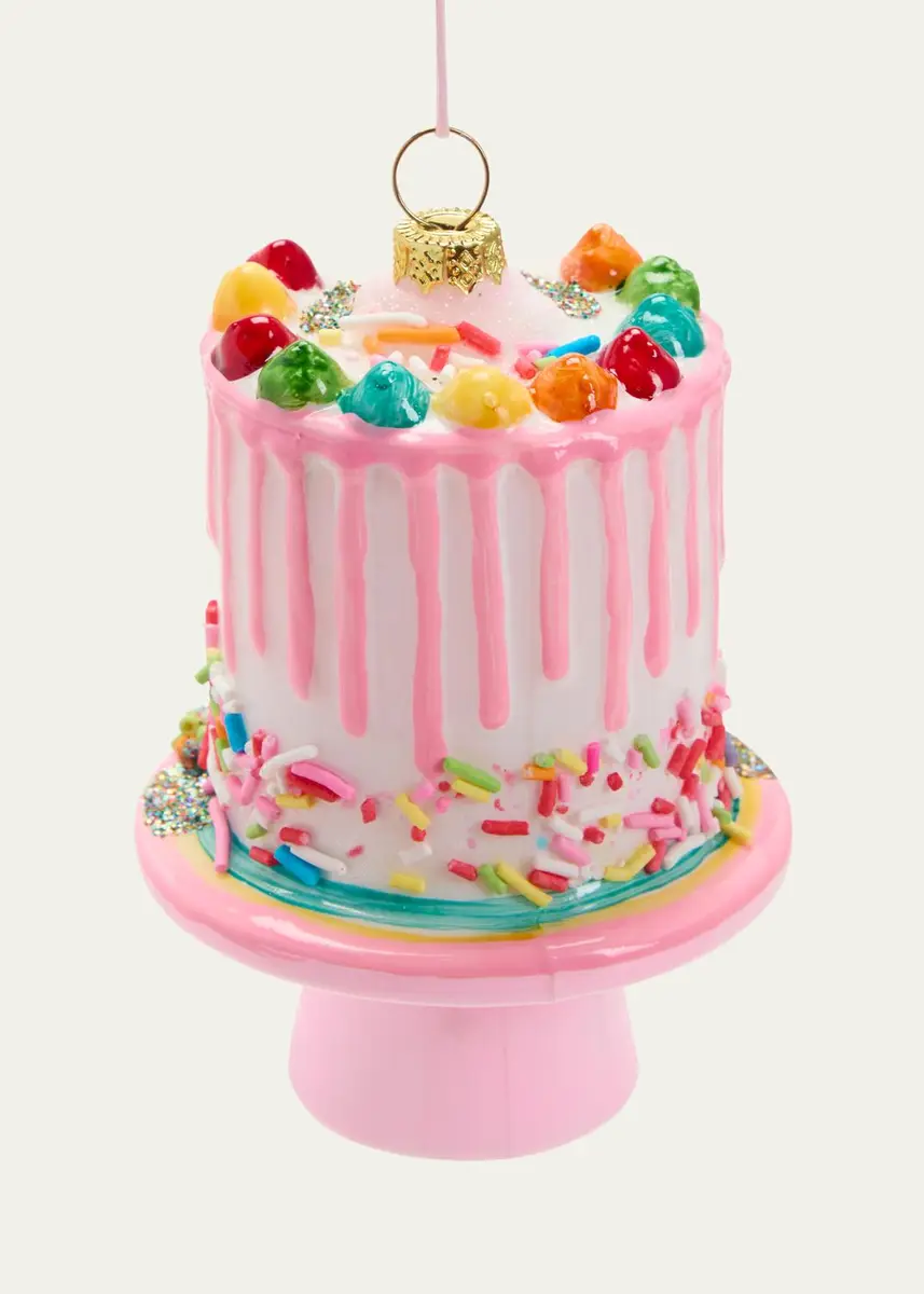 Cody Foster & Co Confetti Cake Christmas Ornament | Thumbnail 2 Cody Foster & Co Confetti Cake Christmas Ornament | Thumbnail 2