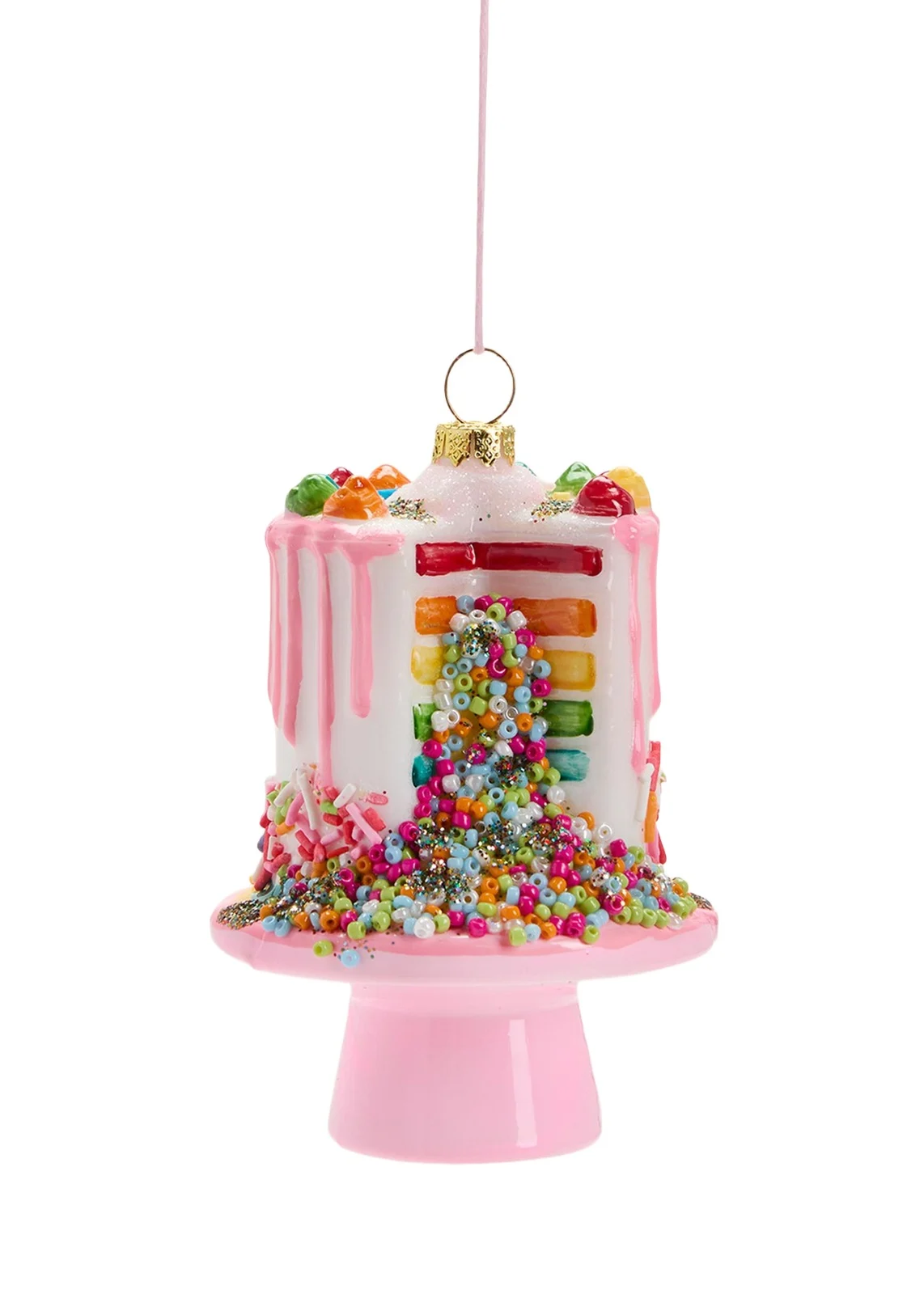 Cody Foster & Co Confetti Cake Christmas Ornament